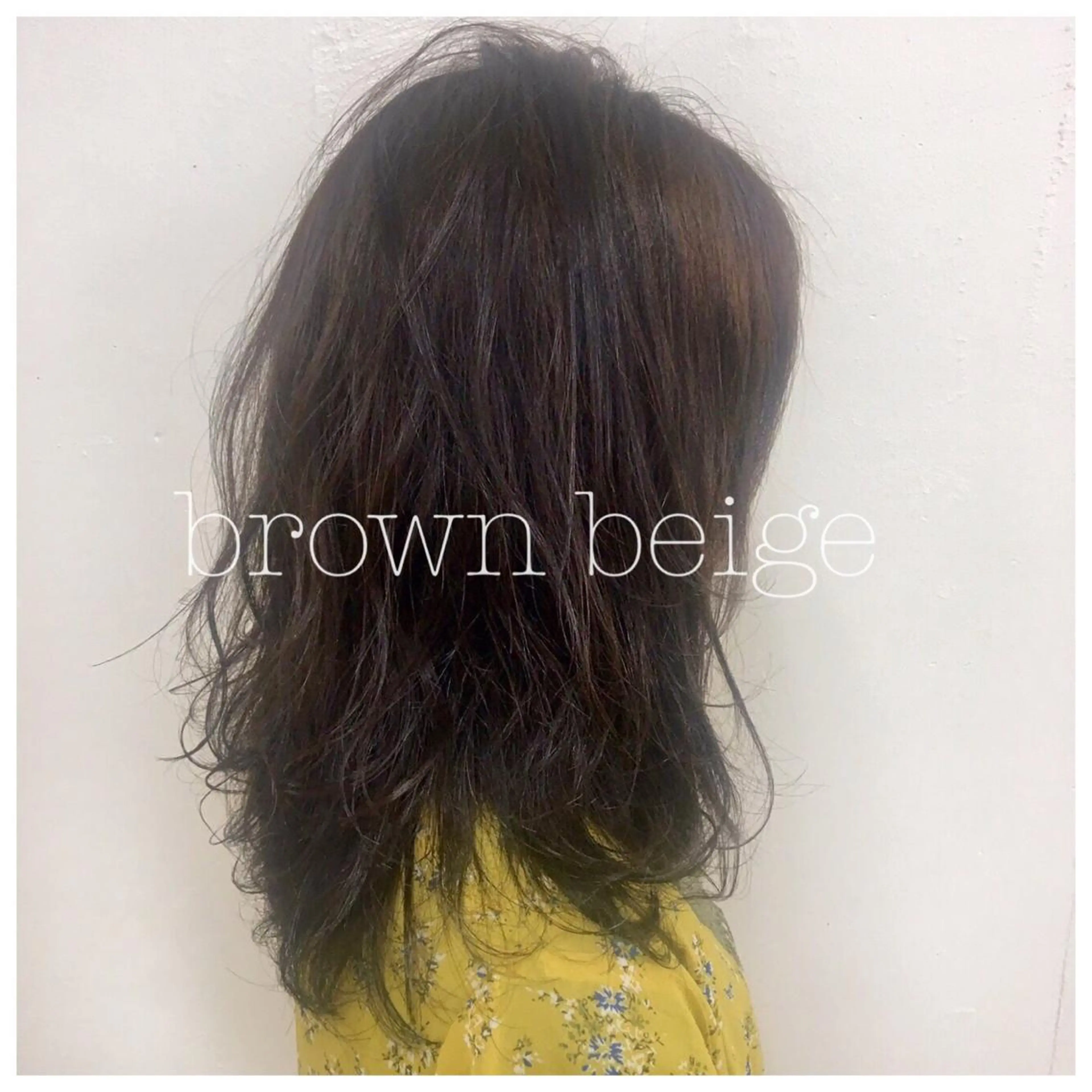 セミロング カラー 赤味消し.髪質改善 🌿𝘠𝘜𝘙𝘐のヘアスタイル