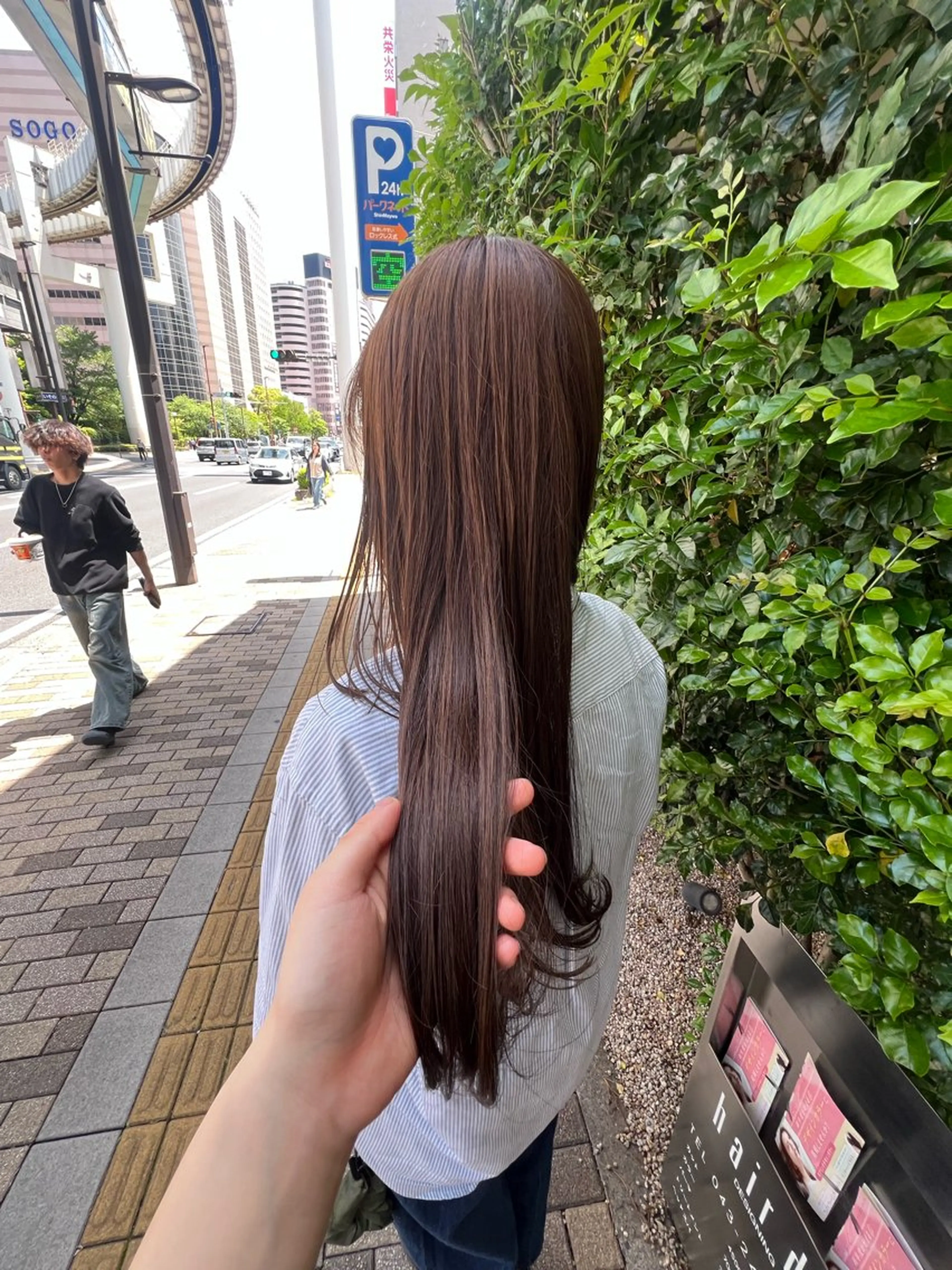 ロング カラー hairdo千葉店 カワサキ　マナのヘアスタイル