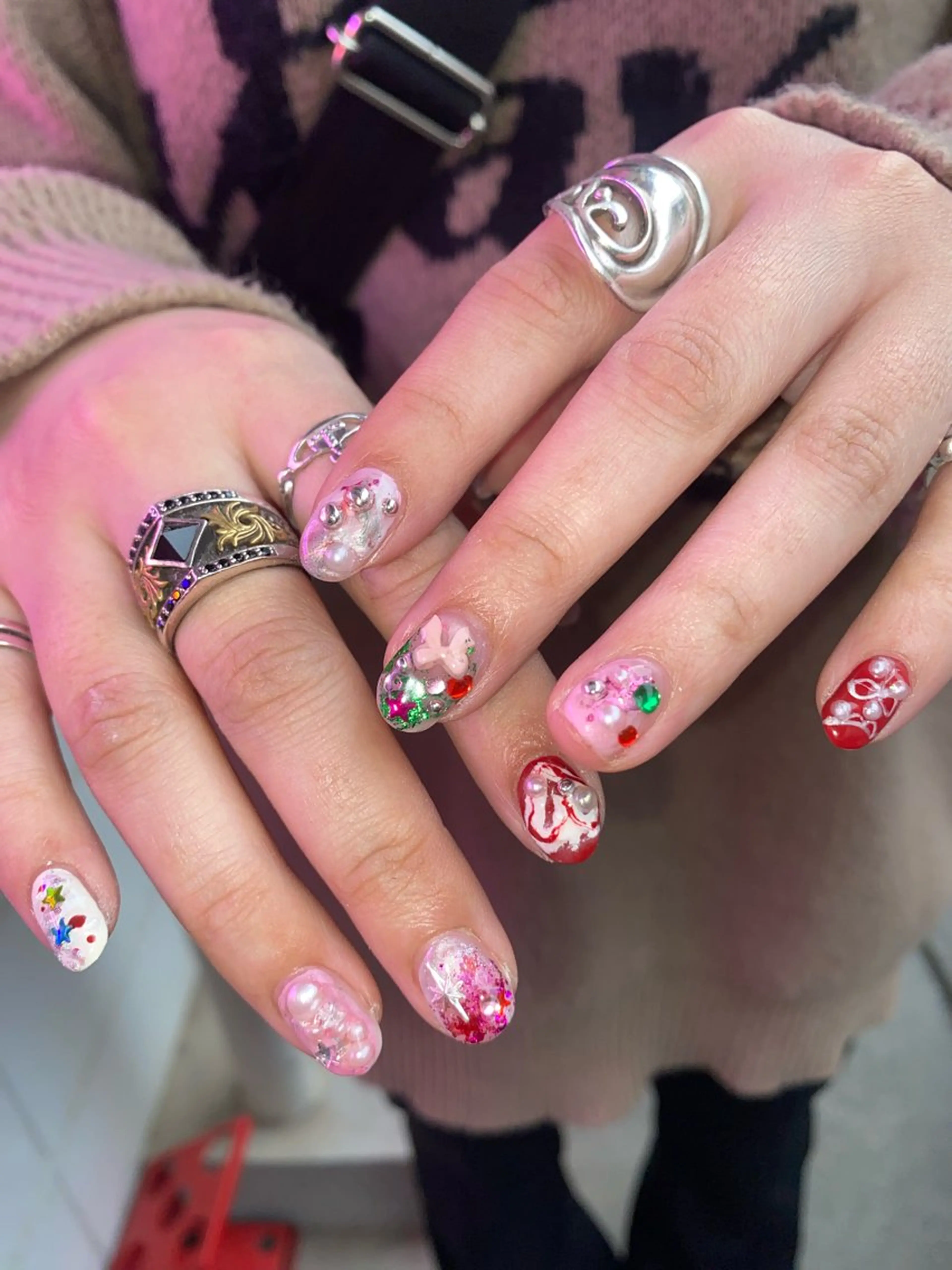 ネイル ハンドネイル .unff所属・hana (..)個 性派/メンズネイル◎のネイルデザイン