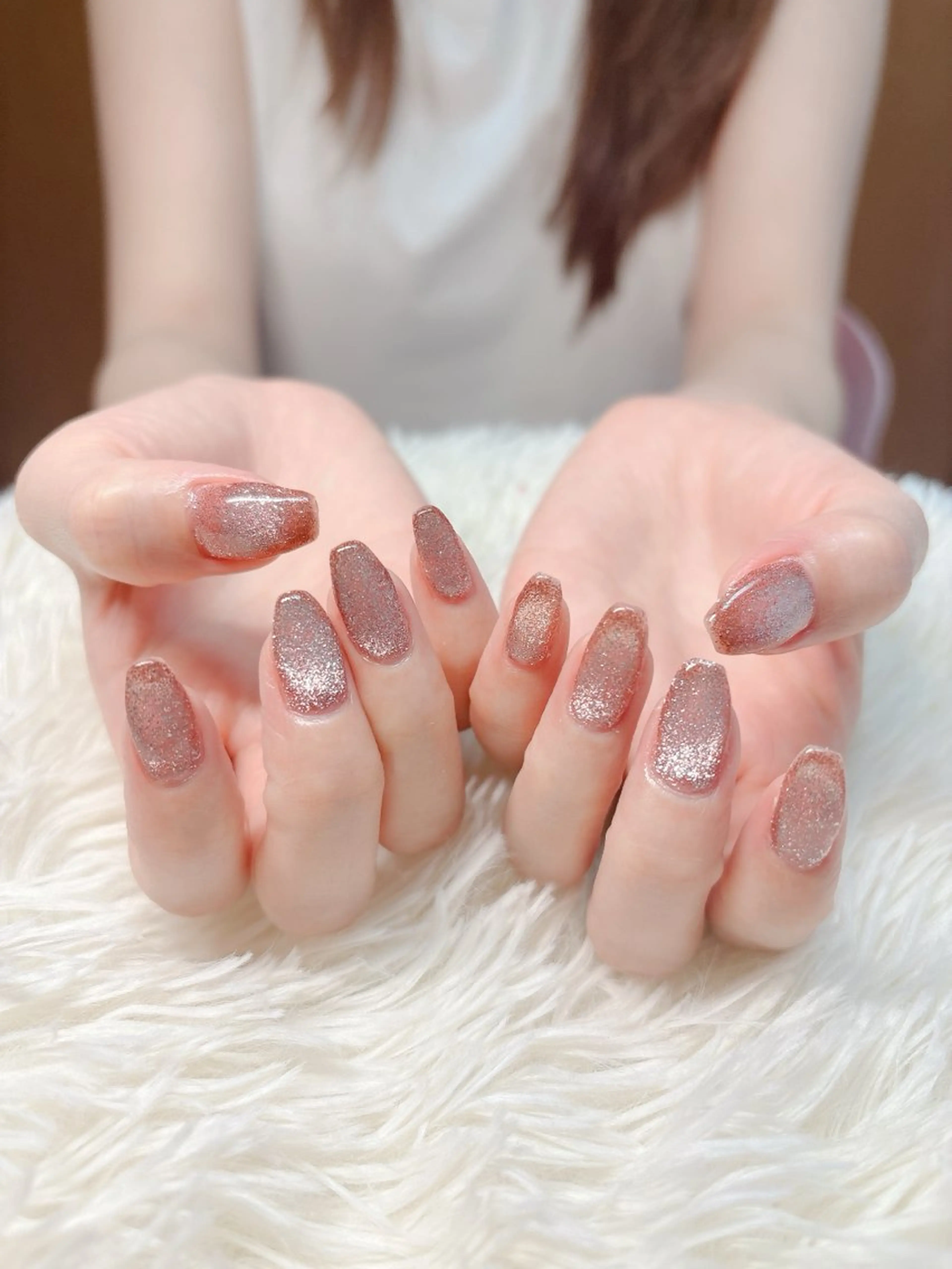 ネイル ハンドネイル パッチリオメメ Lianaのネイルデザイン