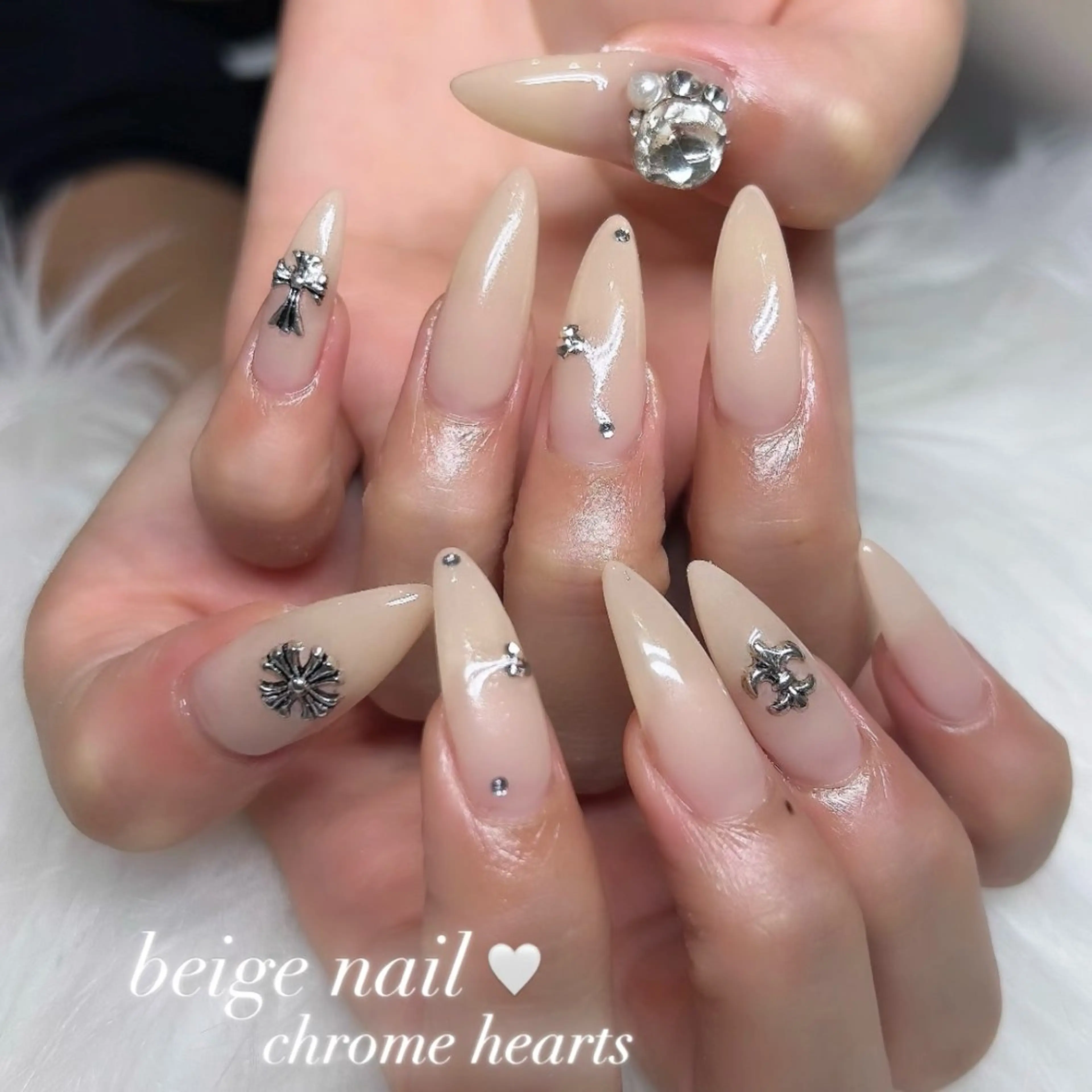 ネイル ハンドネイル 🤍Earth笛吹 𝑴𝒂𝒏𝒂🤍のネイルデザイン