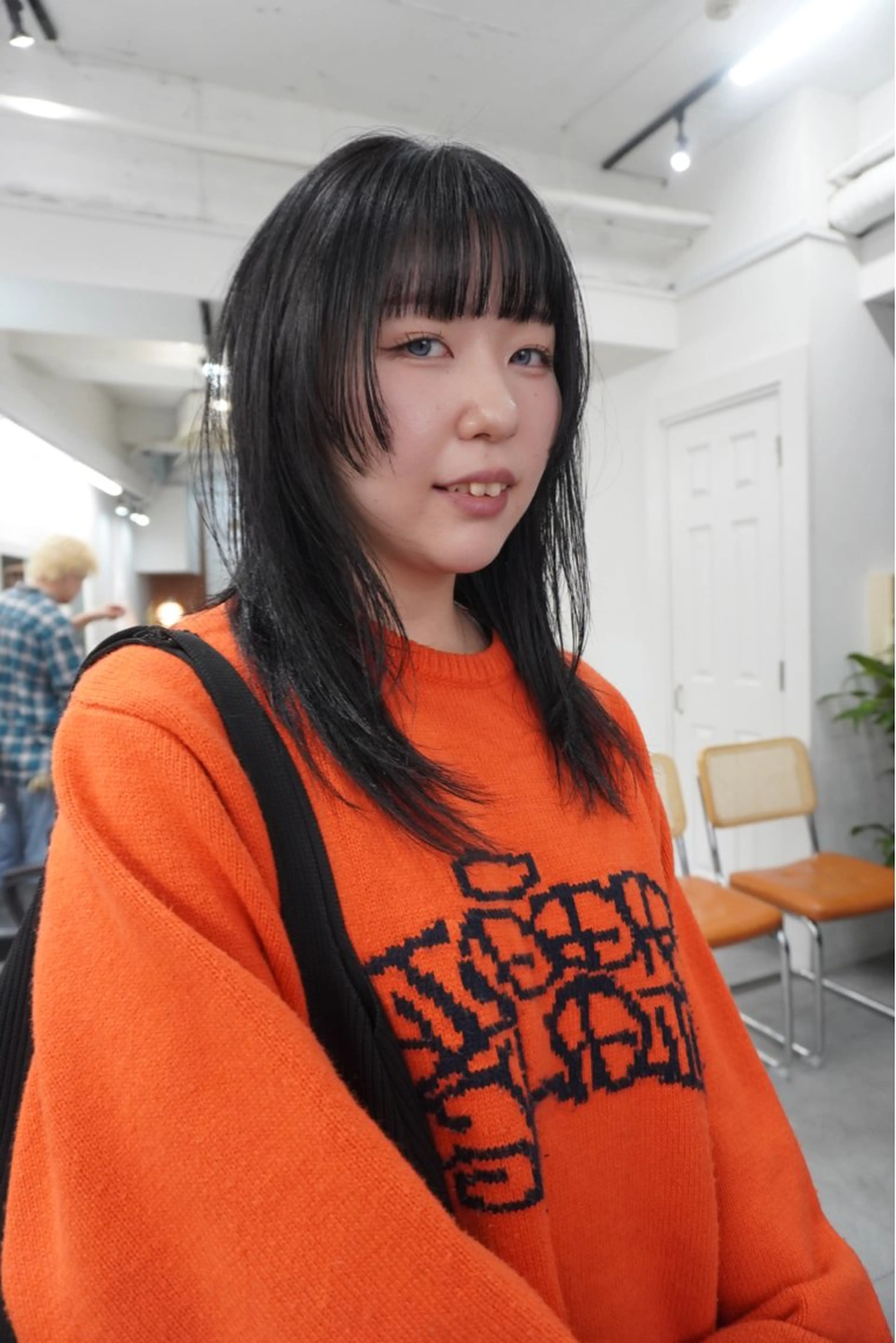 セミロング カラー レイヤーカット レイヤー／似合わせ TAKUYAのヘアスタイル