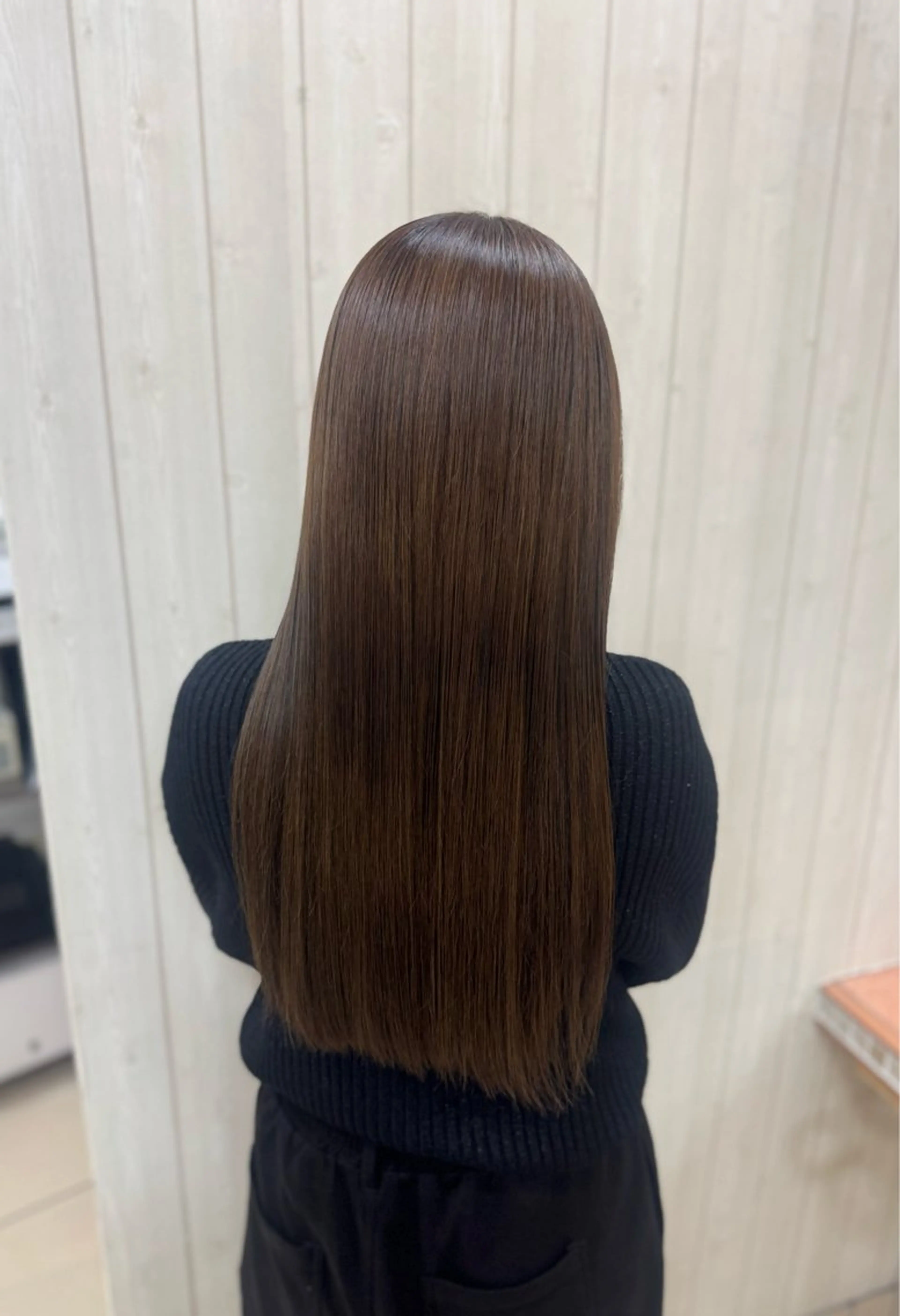 ロング カラー たなか ゆうなのヘアスタイル