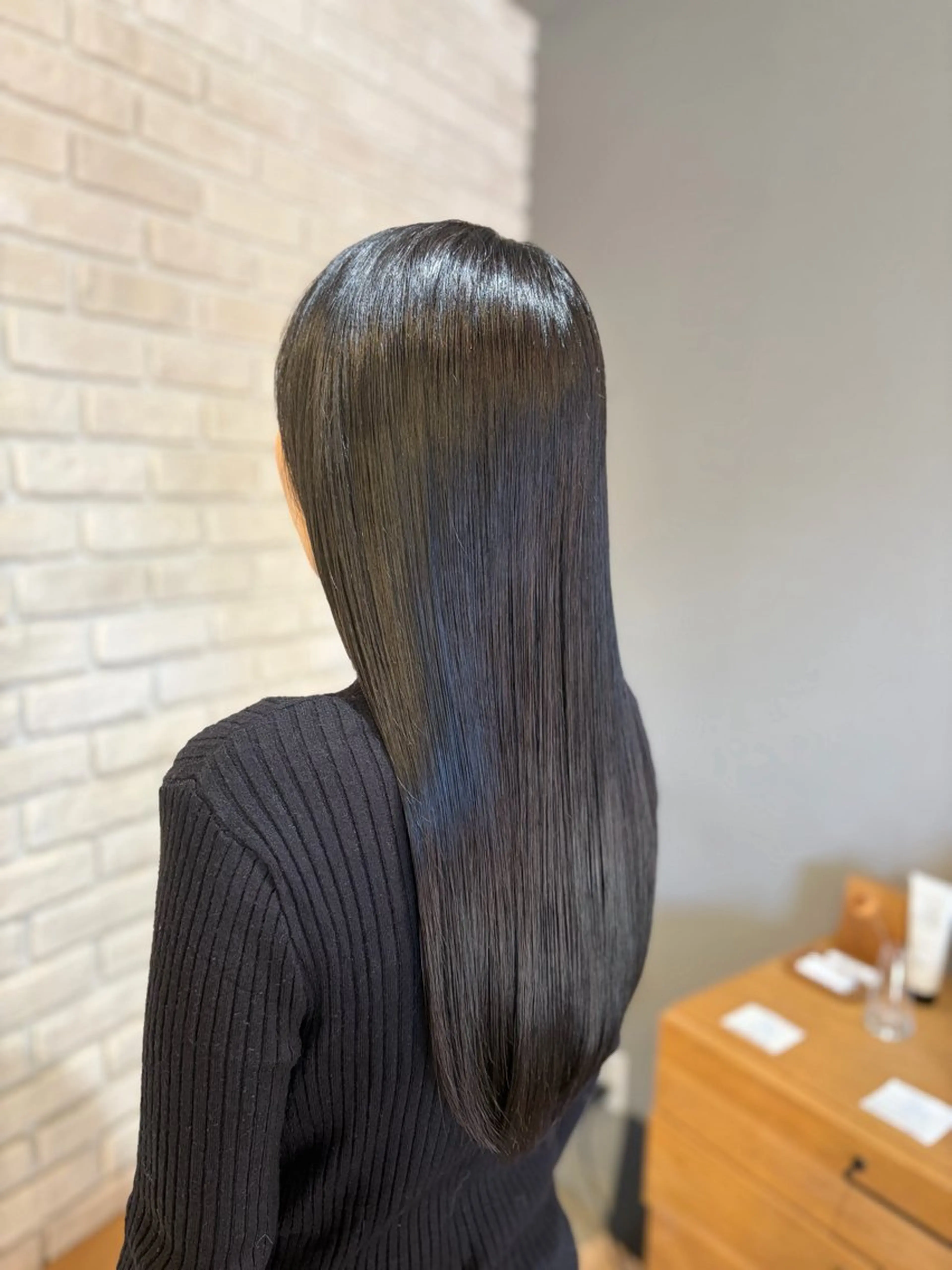 髪質改善カラー×カットの写真