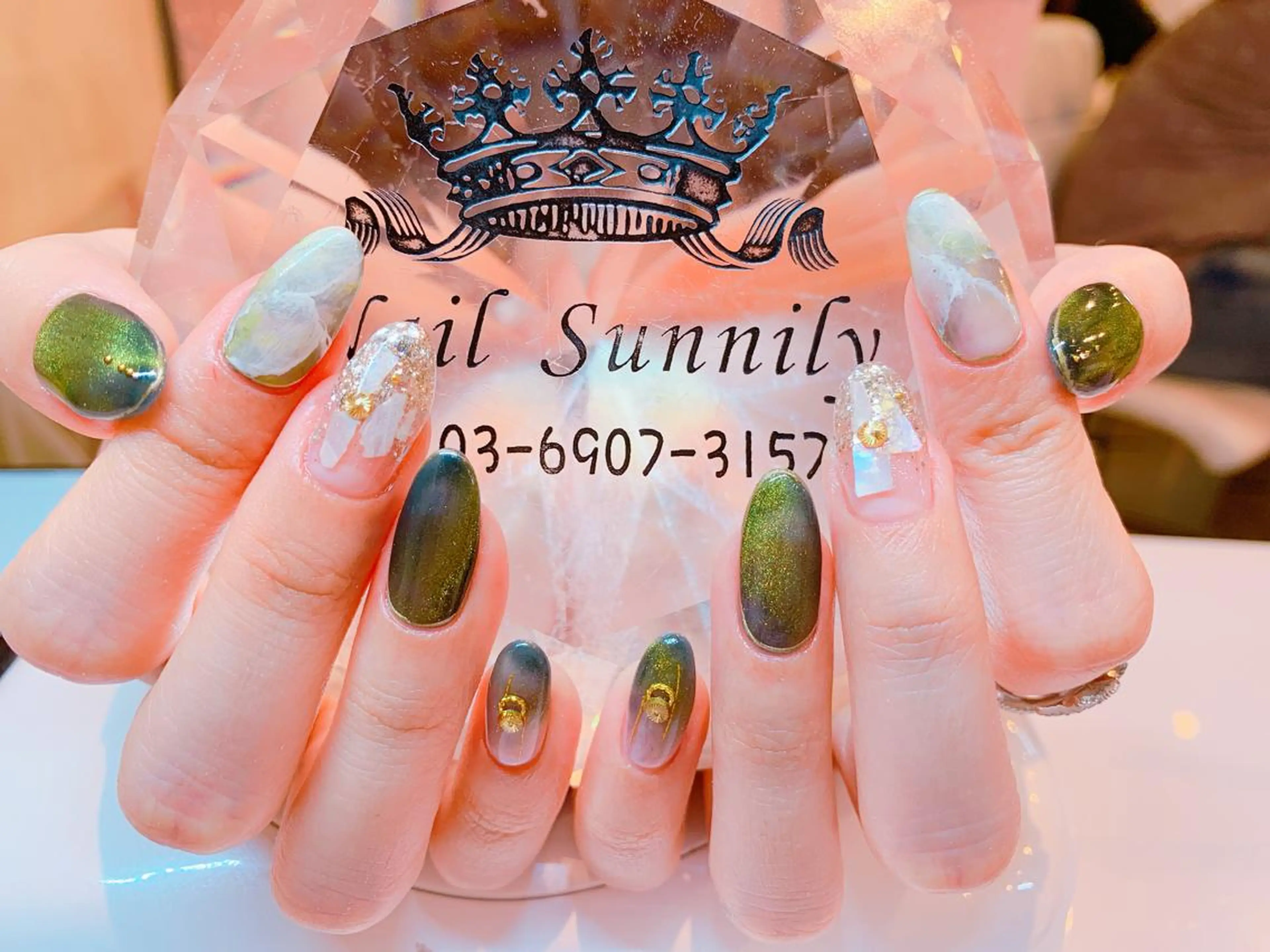 ネイル 長さだし専門店 M2　rikaのネイルデザイン