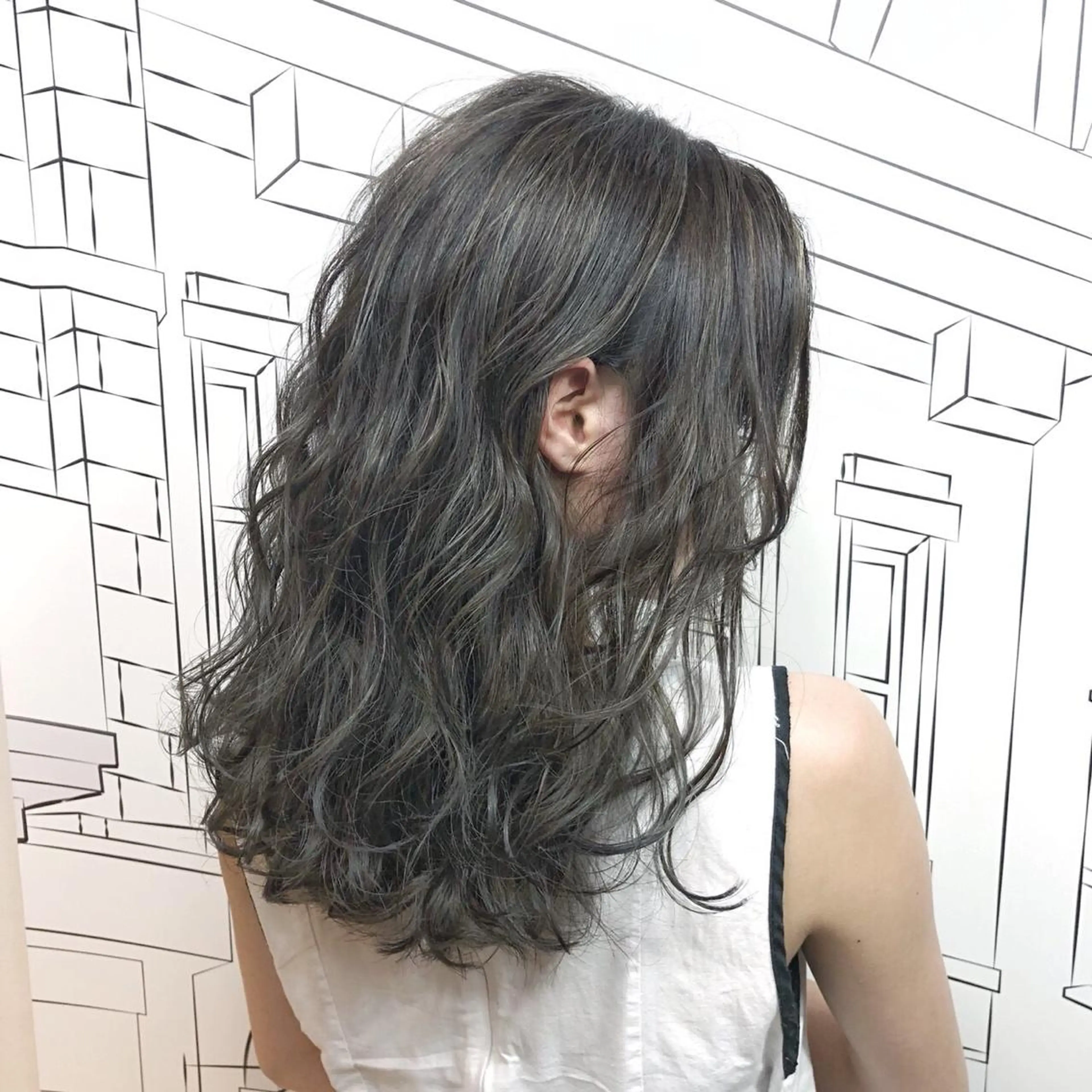 セミロング カラー レイヤー,ボブ / 彩未のヘアスタイル