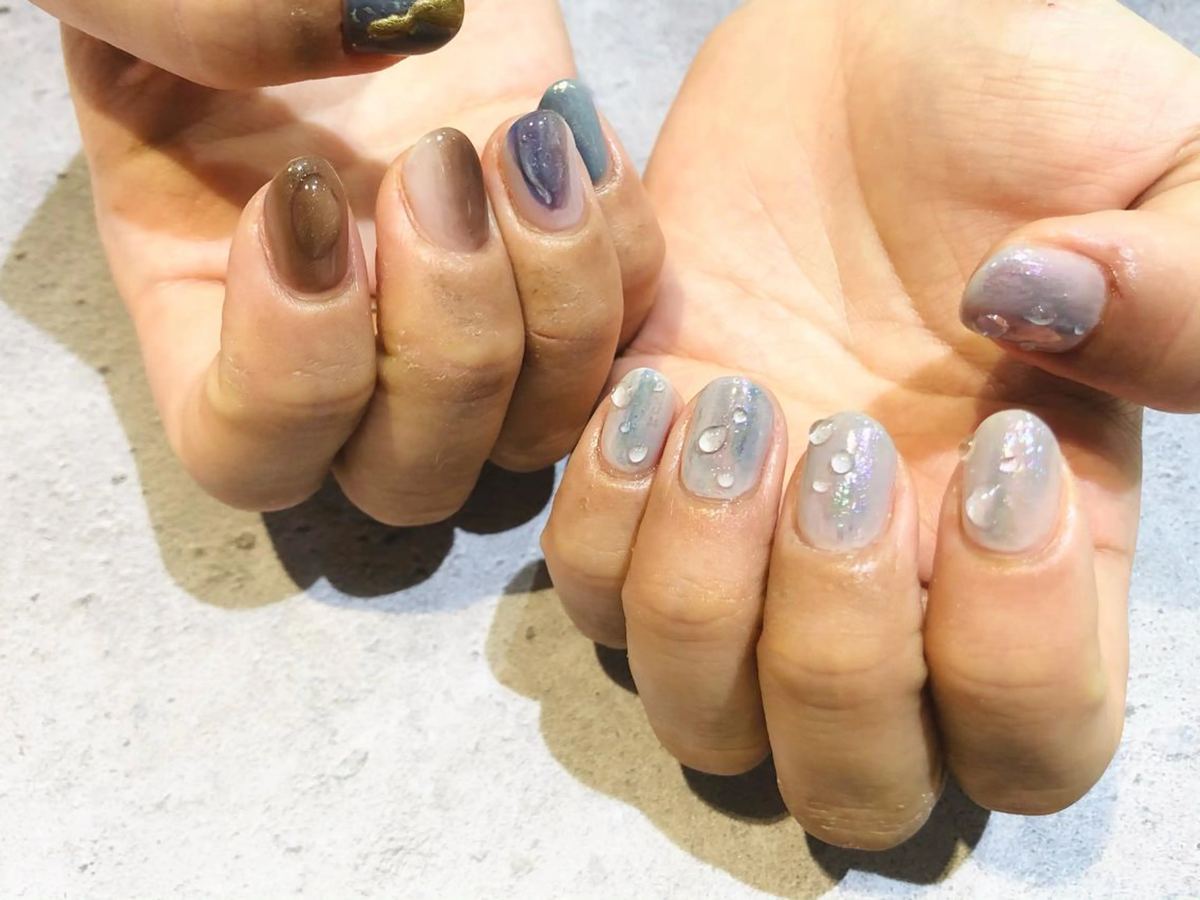 ネイル 舞田 苑香のネイルデザイン