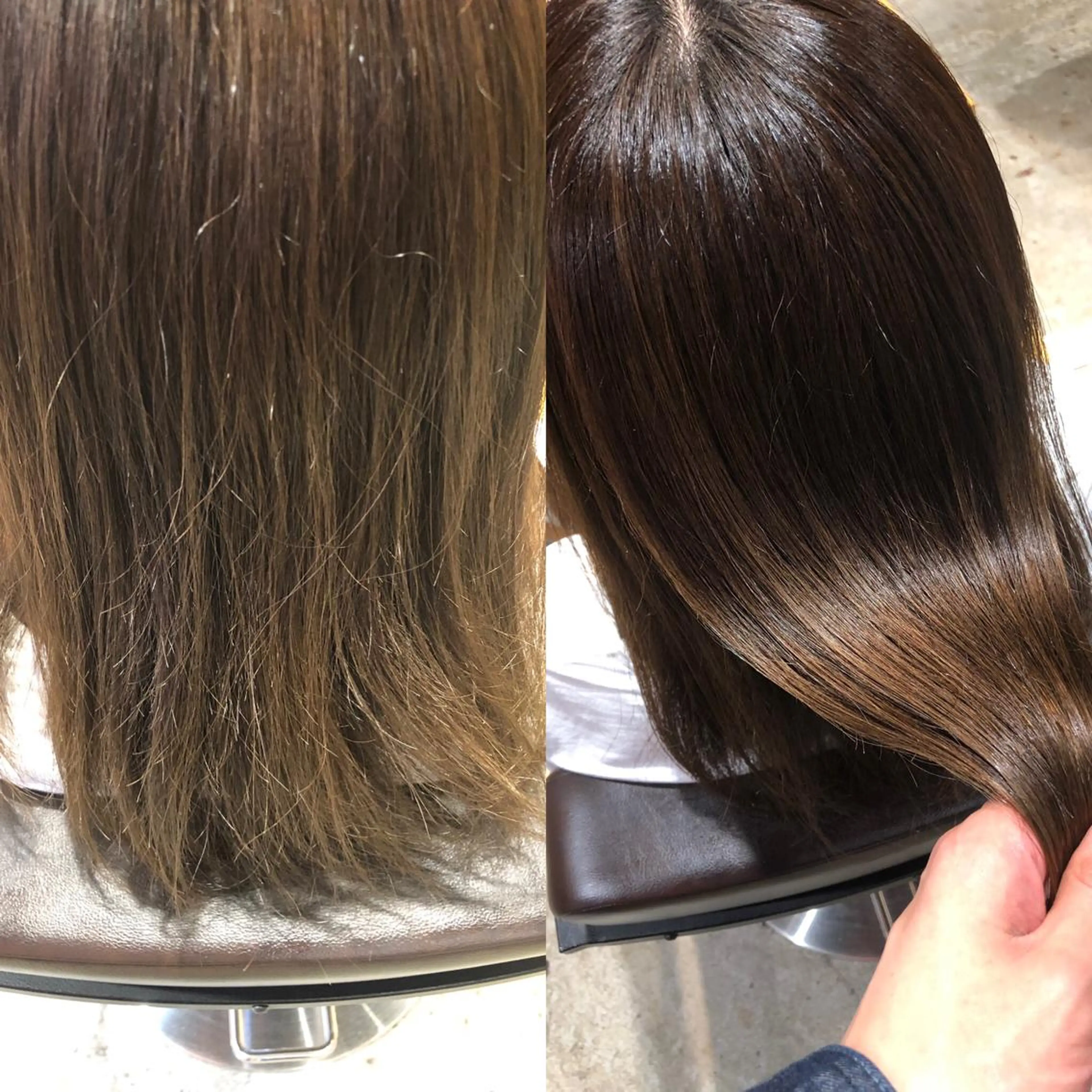 ミディアム トリートメント トリートメント 佐藤 高徳のヘアスタイル