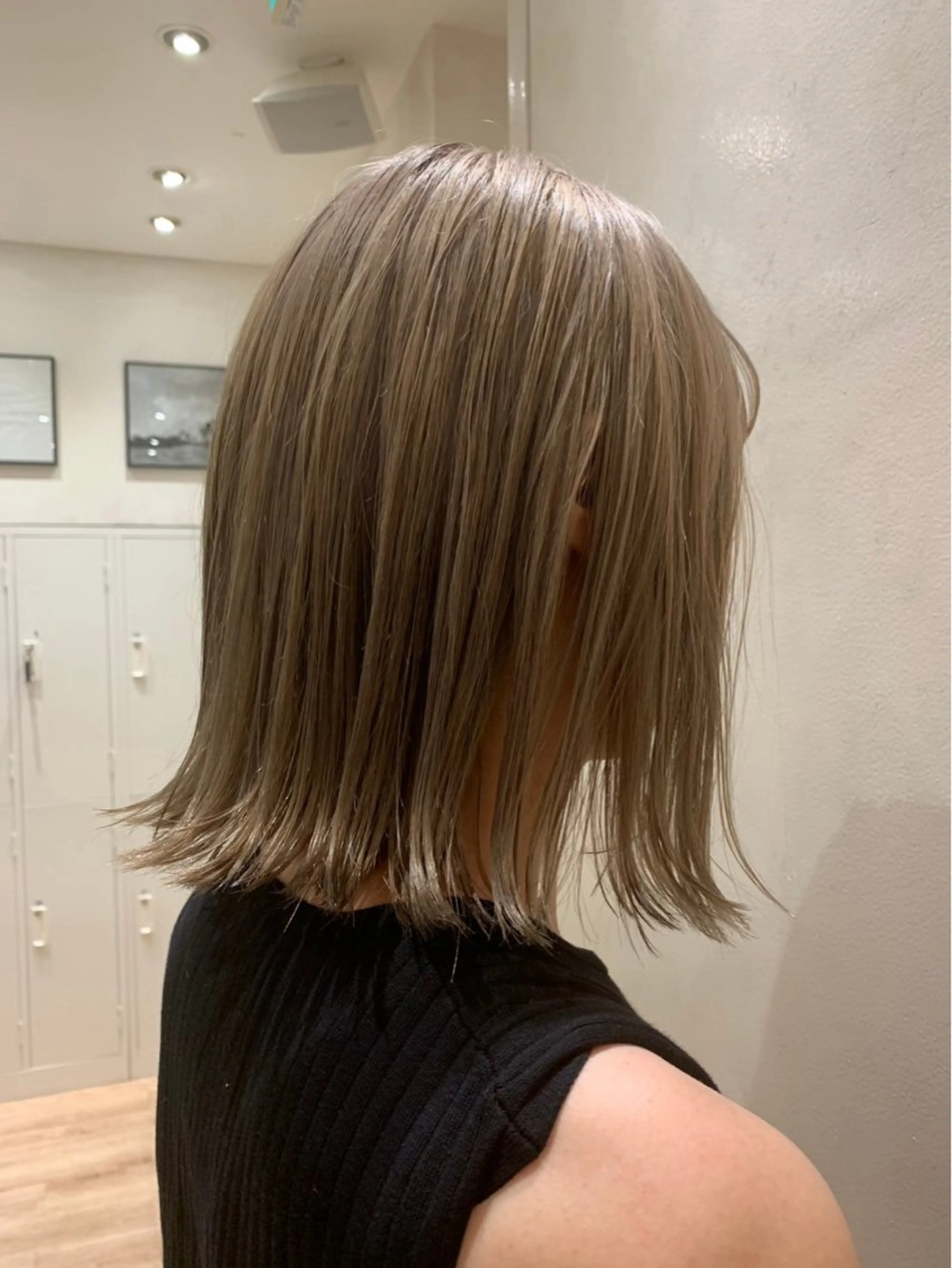 ミディアム カラー Hair's RooMのヘアスタイル