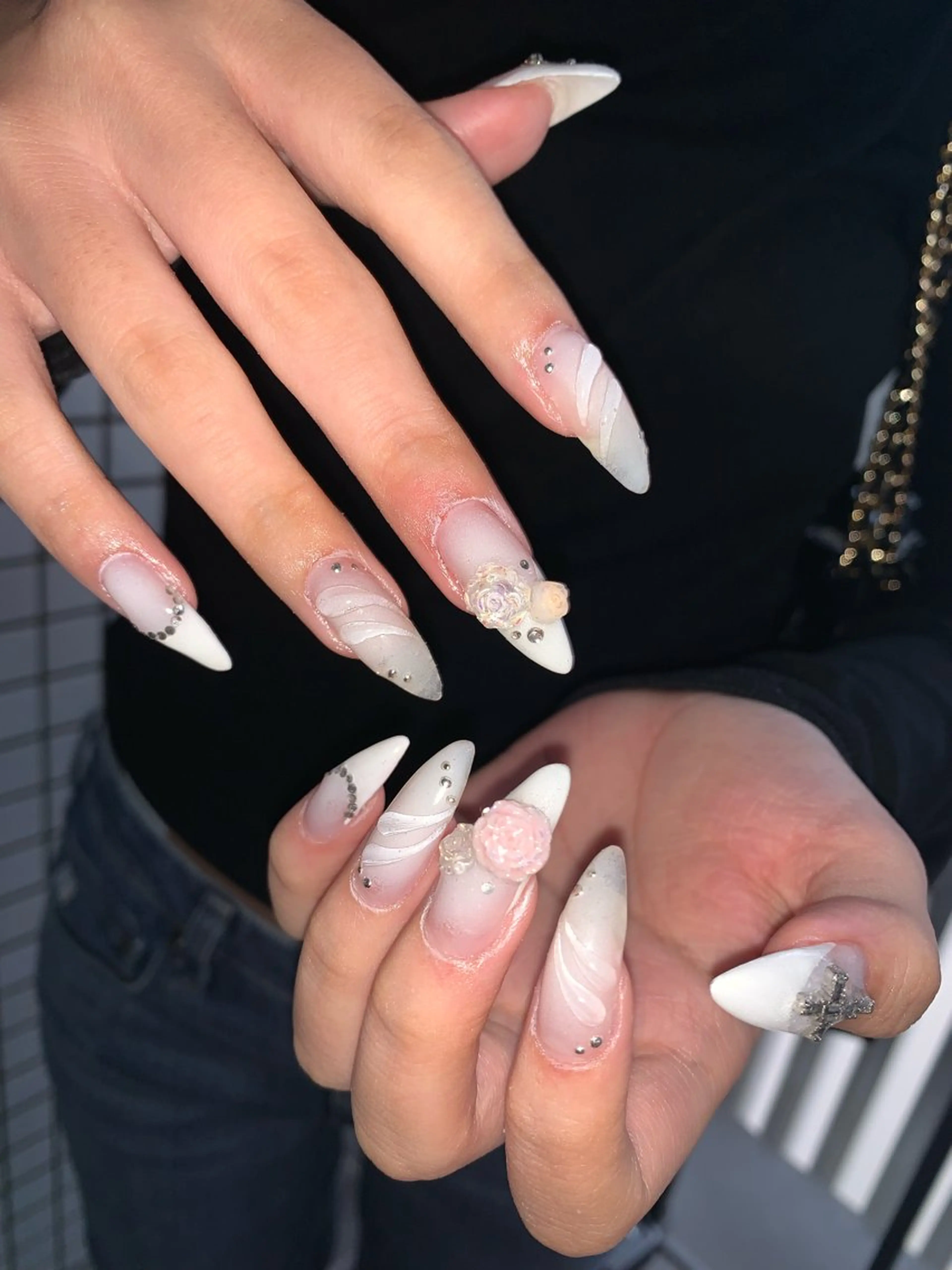 [12/19まで❗️]ミニモ限定価格🫆90分アートし放題｟持ち込み◎、おまかせ🆗、パーツ付き🪽｠ハンドorフットの写真