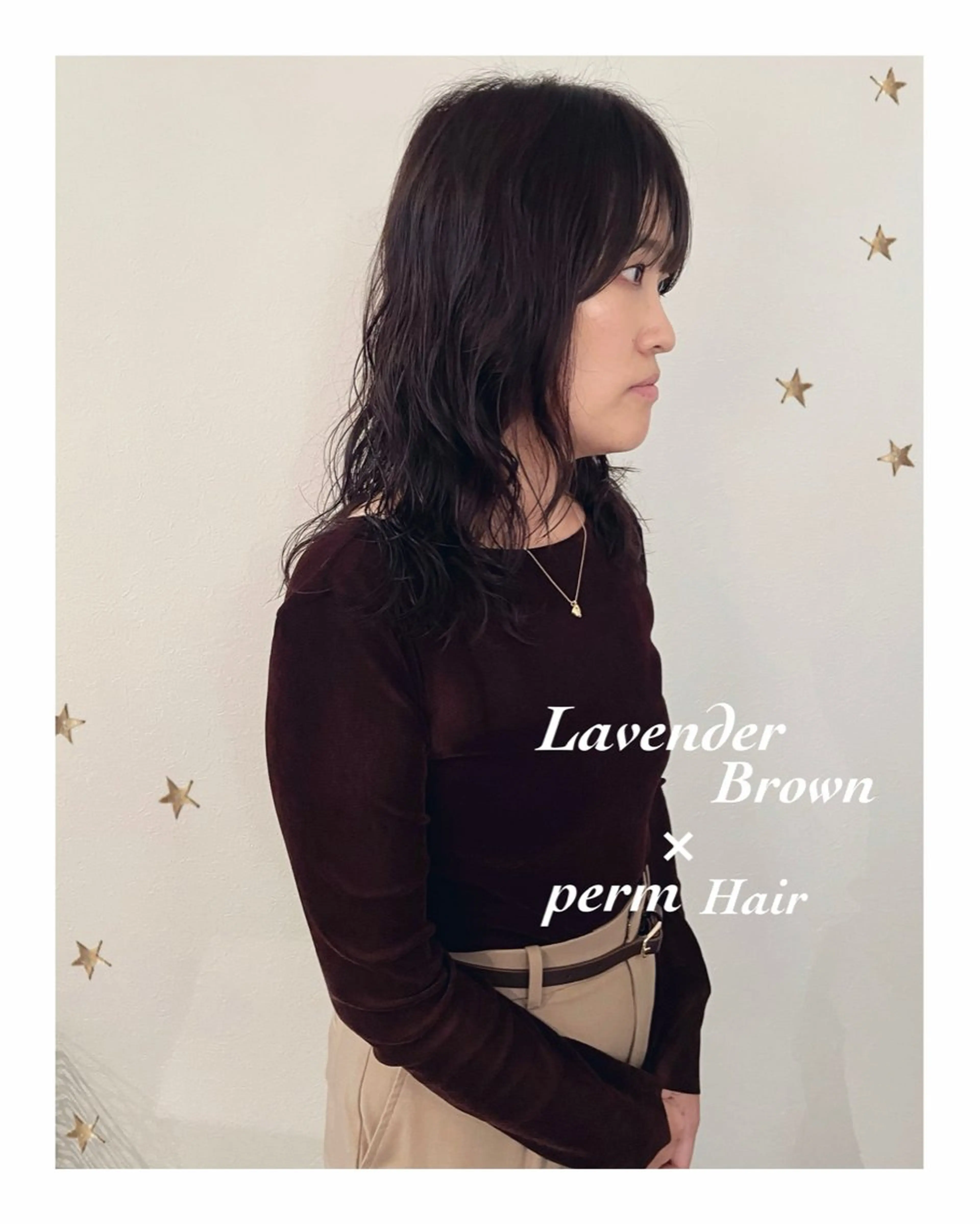 ミディアム カラー パーマ カット ヘアカラー パーマ salon AKIRA所属・市川 千夏のヘアスタイル