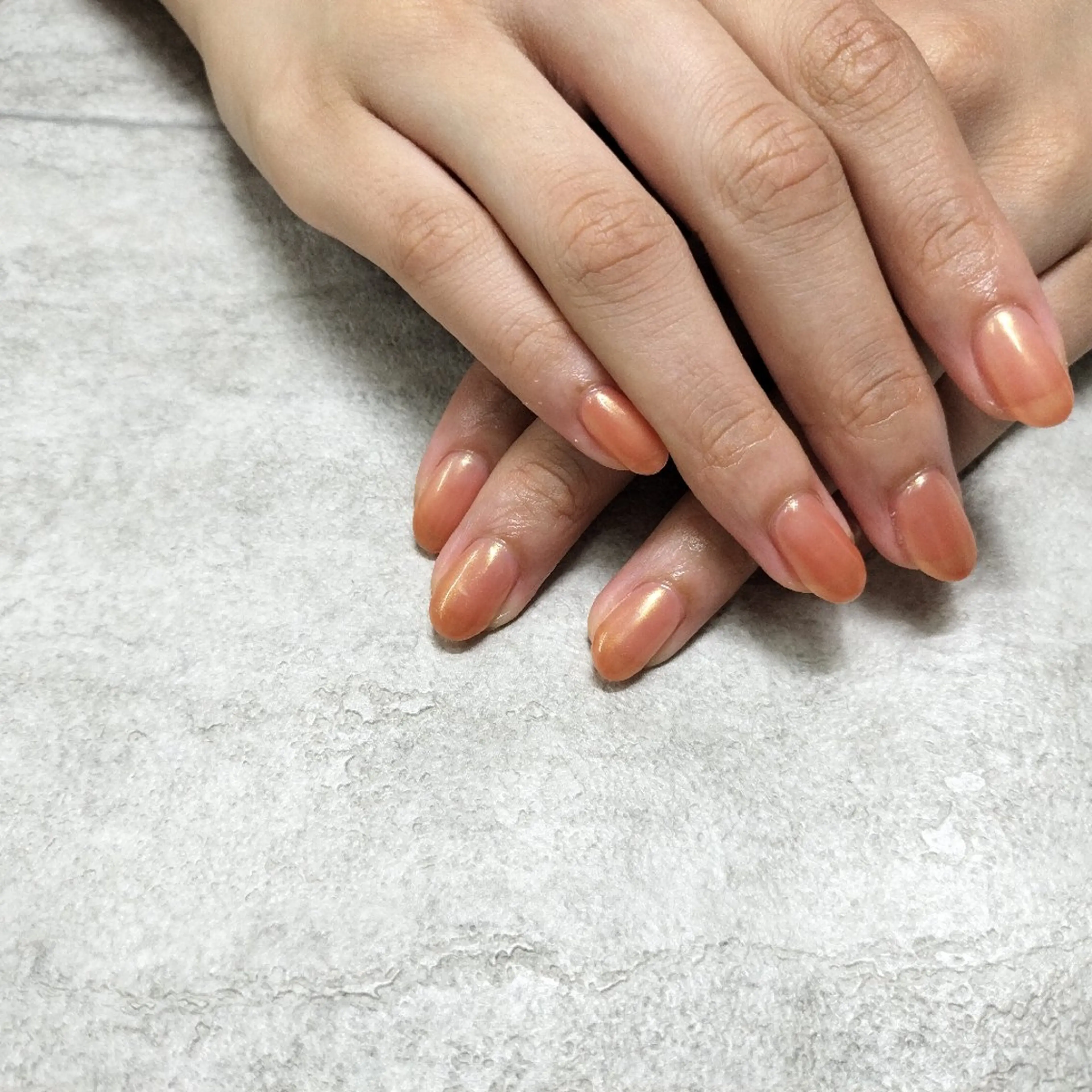 ネイル オーロラネイル ハンドネイル She by M【シーバイエム】パラジェル/ニュアンスネイル所属・She by M. Ryoukaのネイルデザイン