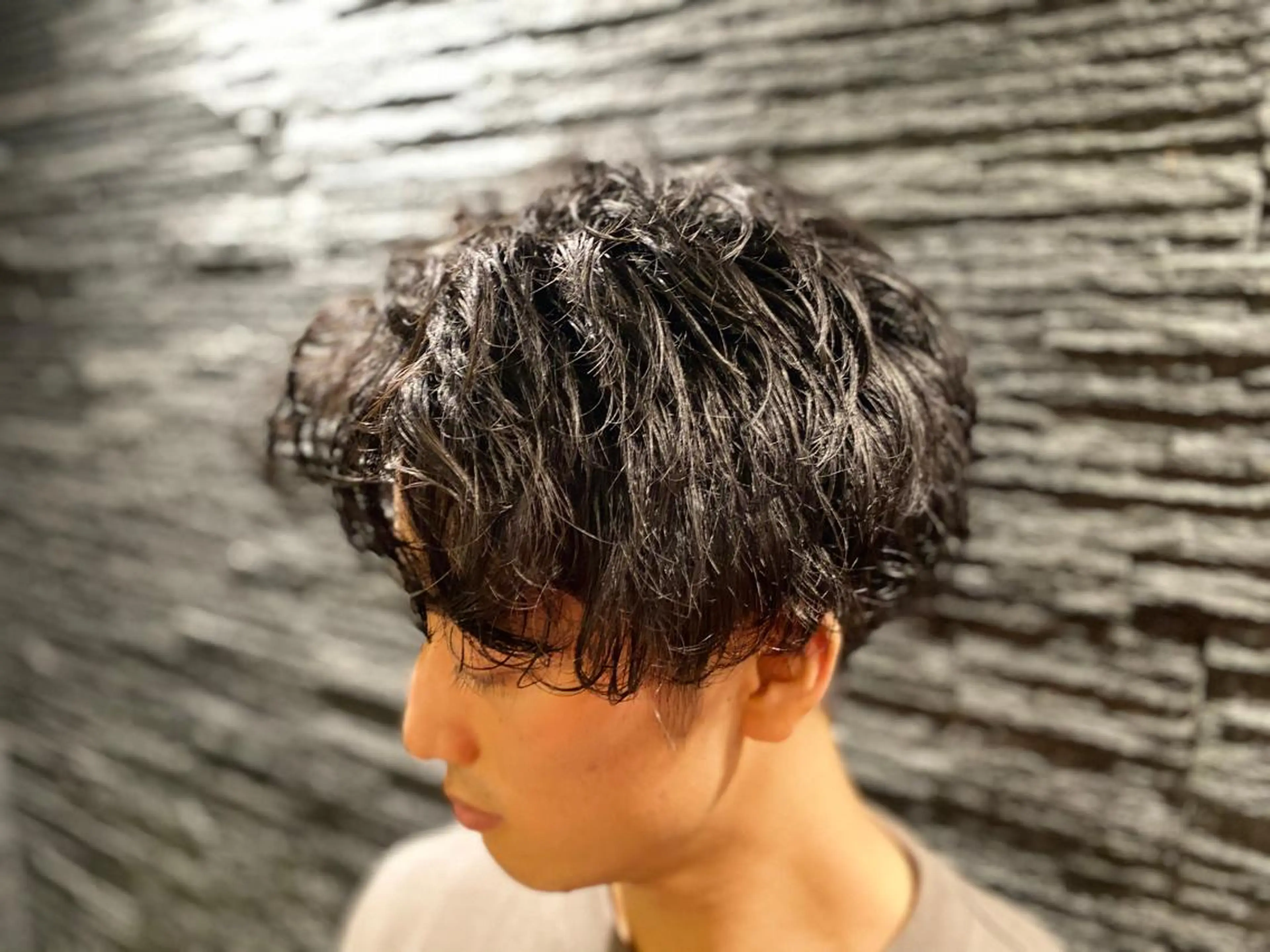 ミディアム メンズ HIRO GINZA 池袋東口店所属・林田 龍明のヘアスタイル
