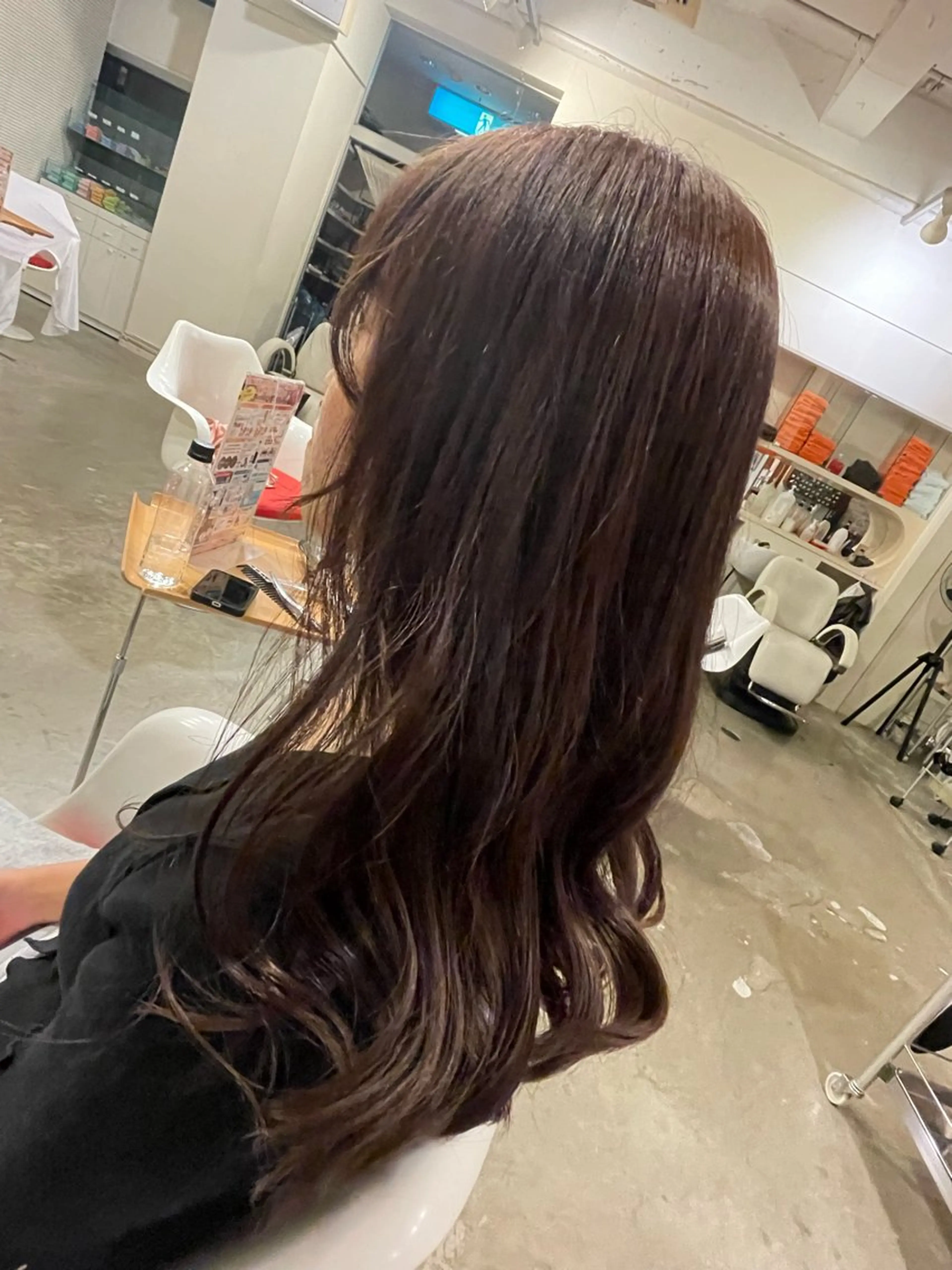セミロング 阪田 泰規のヘアスタイル