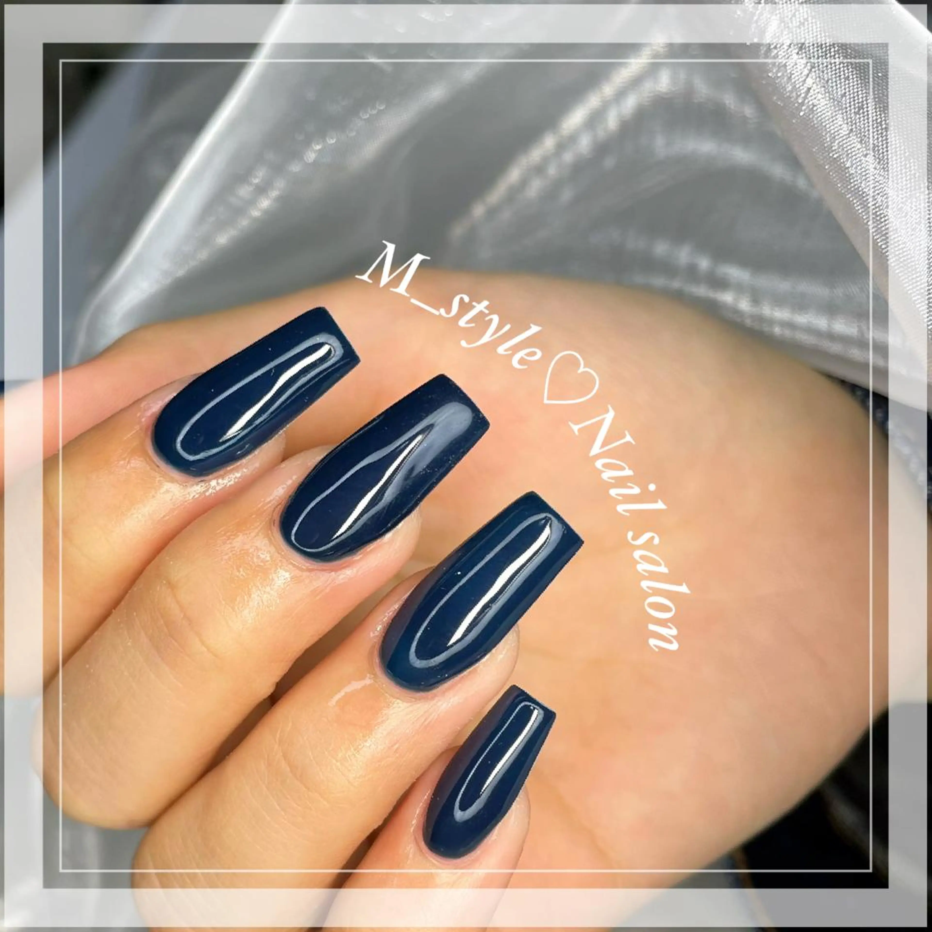 セミロング ネイル 下妻市ﾈｲﾙｻﾛﾝ M_styleのネイルデザイン