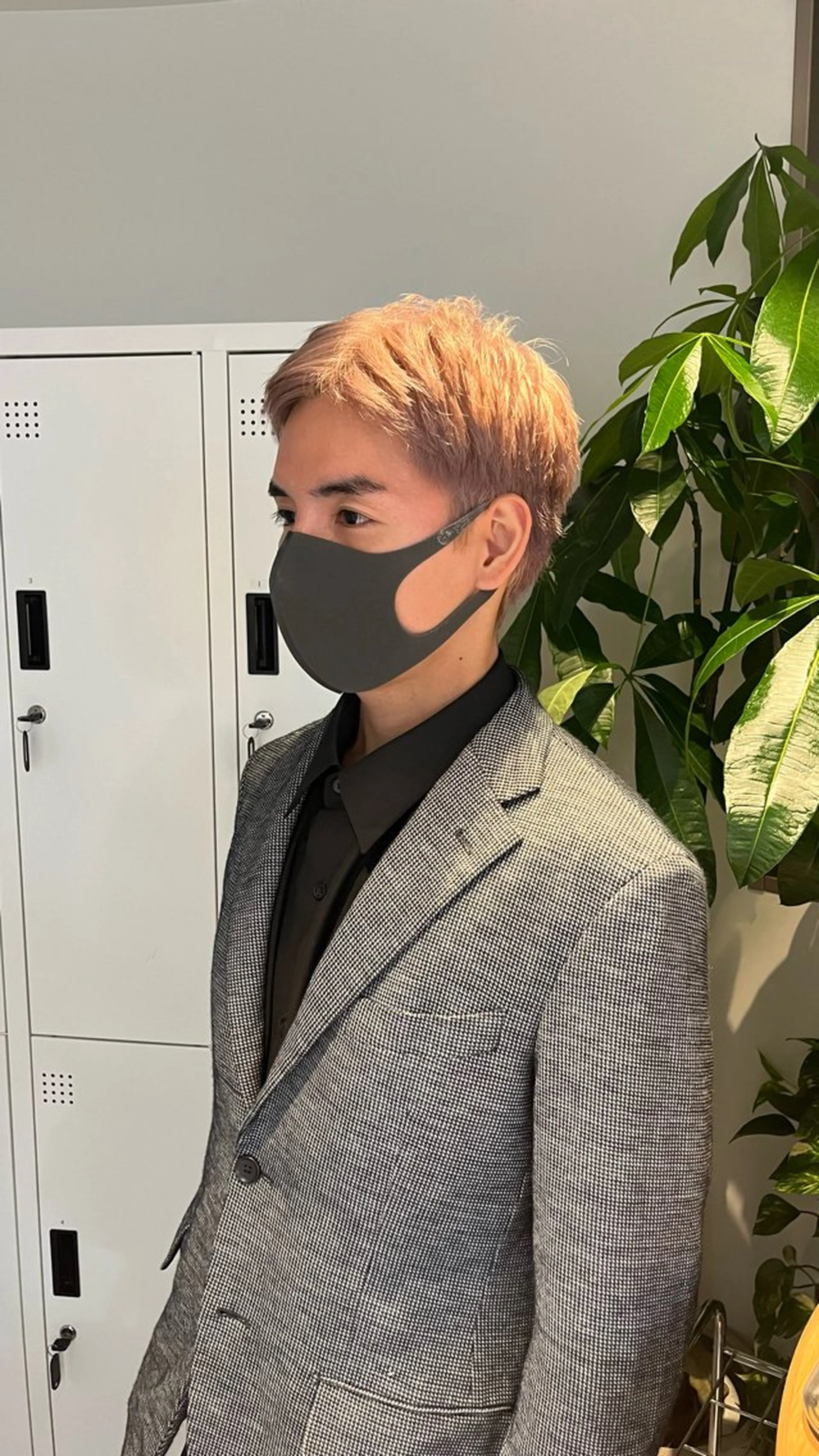 メンズ ヘアカラー 新宿/ボブ/レイヤー 縮毛矯正/SACHIのヘアスタイル