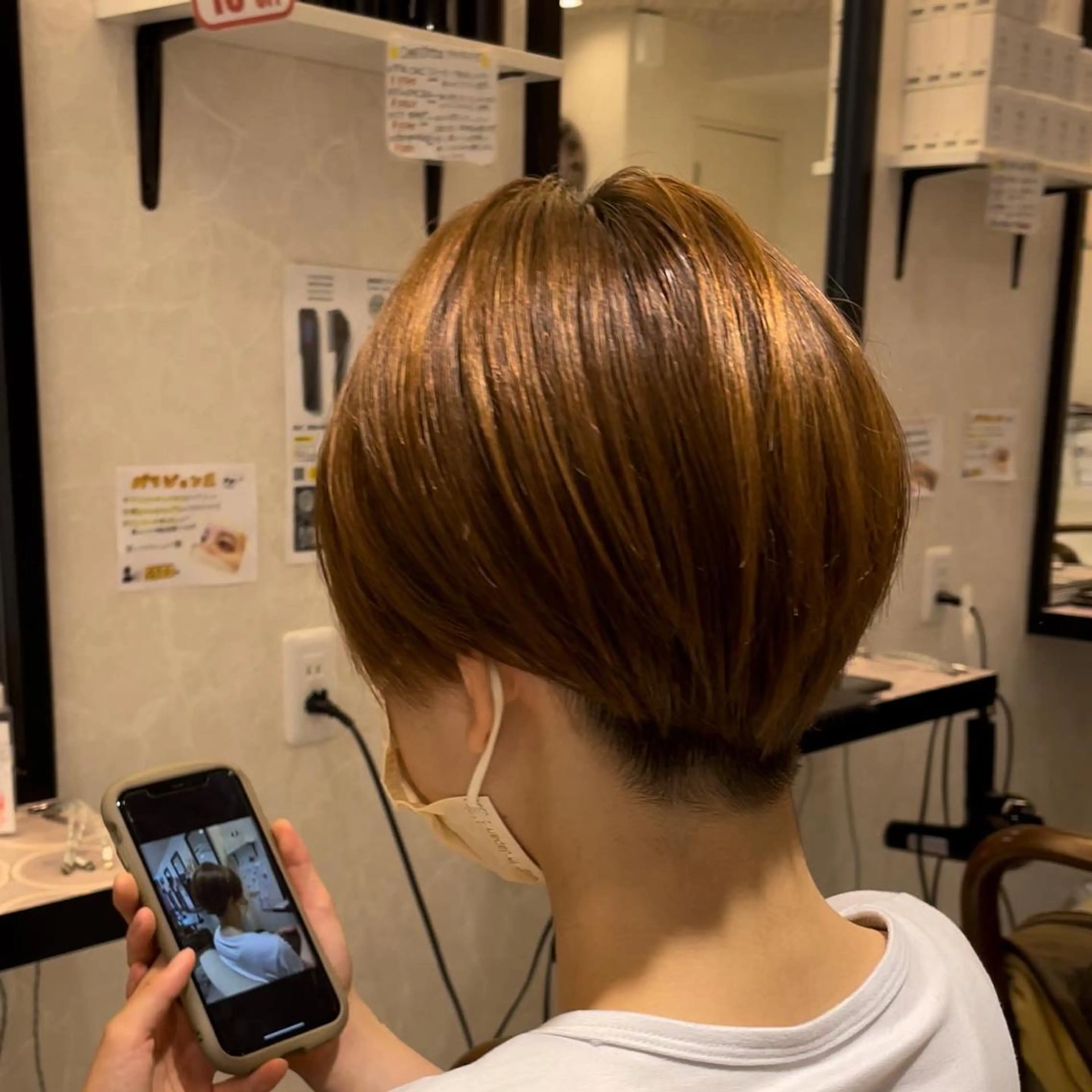 ショート カラー カット ヘアカラー トリートメント 本店店長☆ 前原海翔のヘアスタイル