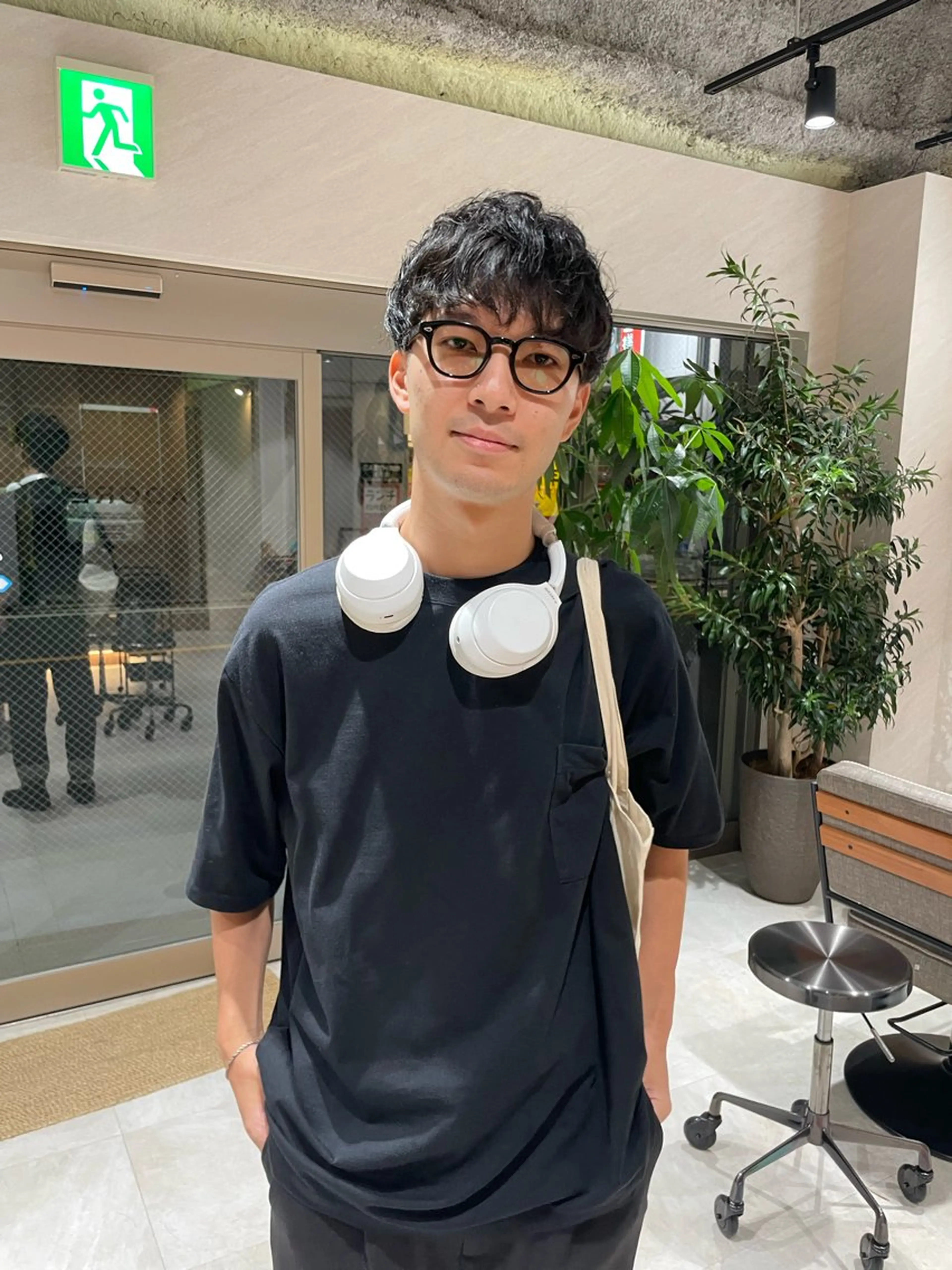 パーマ メンズ カット パーマ 🍐透明感カラー🍐 レイヤーカットのヘアスタイル