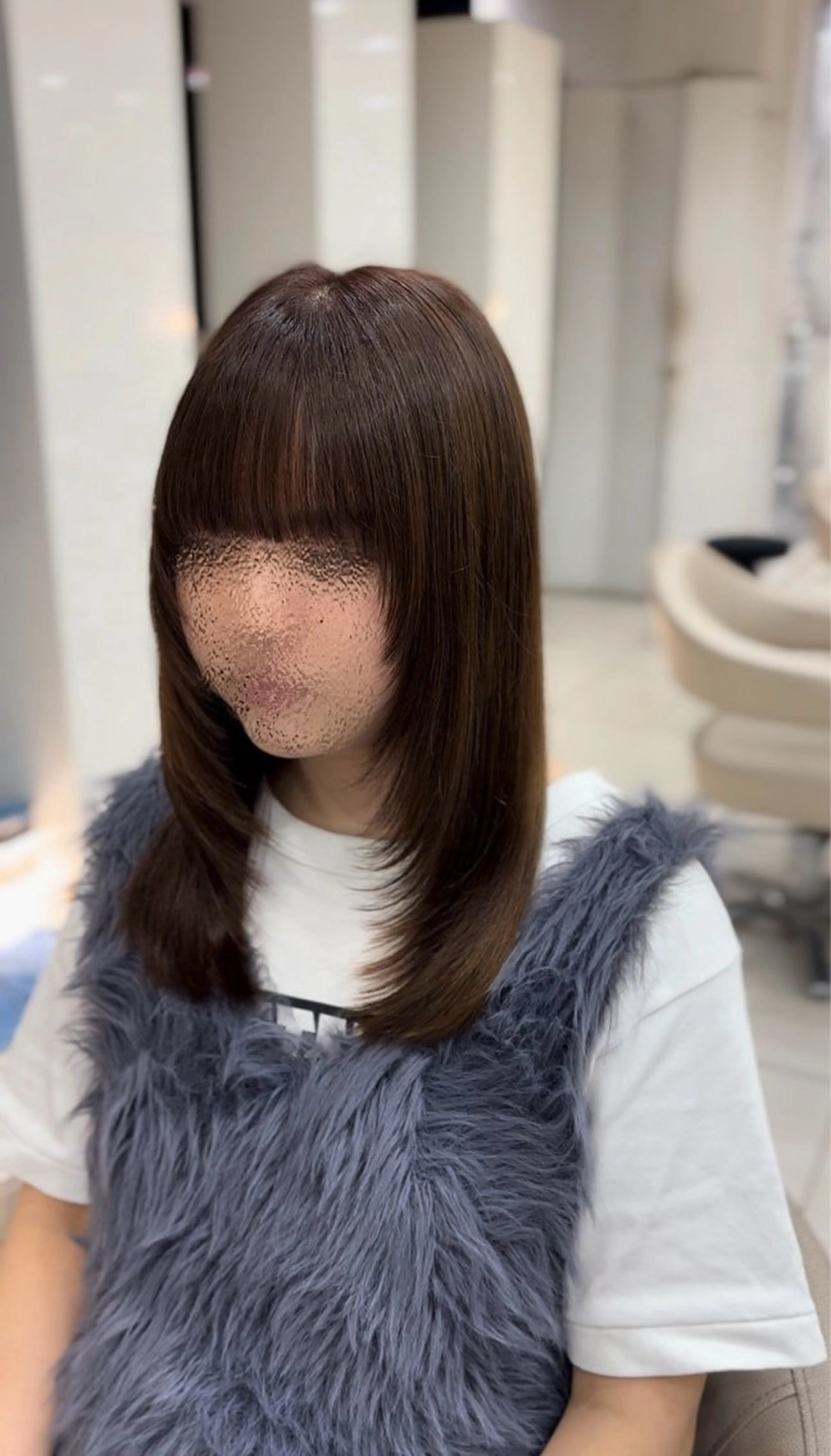 🐬レイヤーカット‪🐬の写真