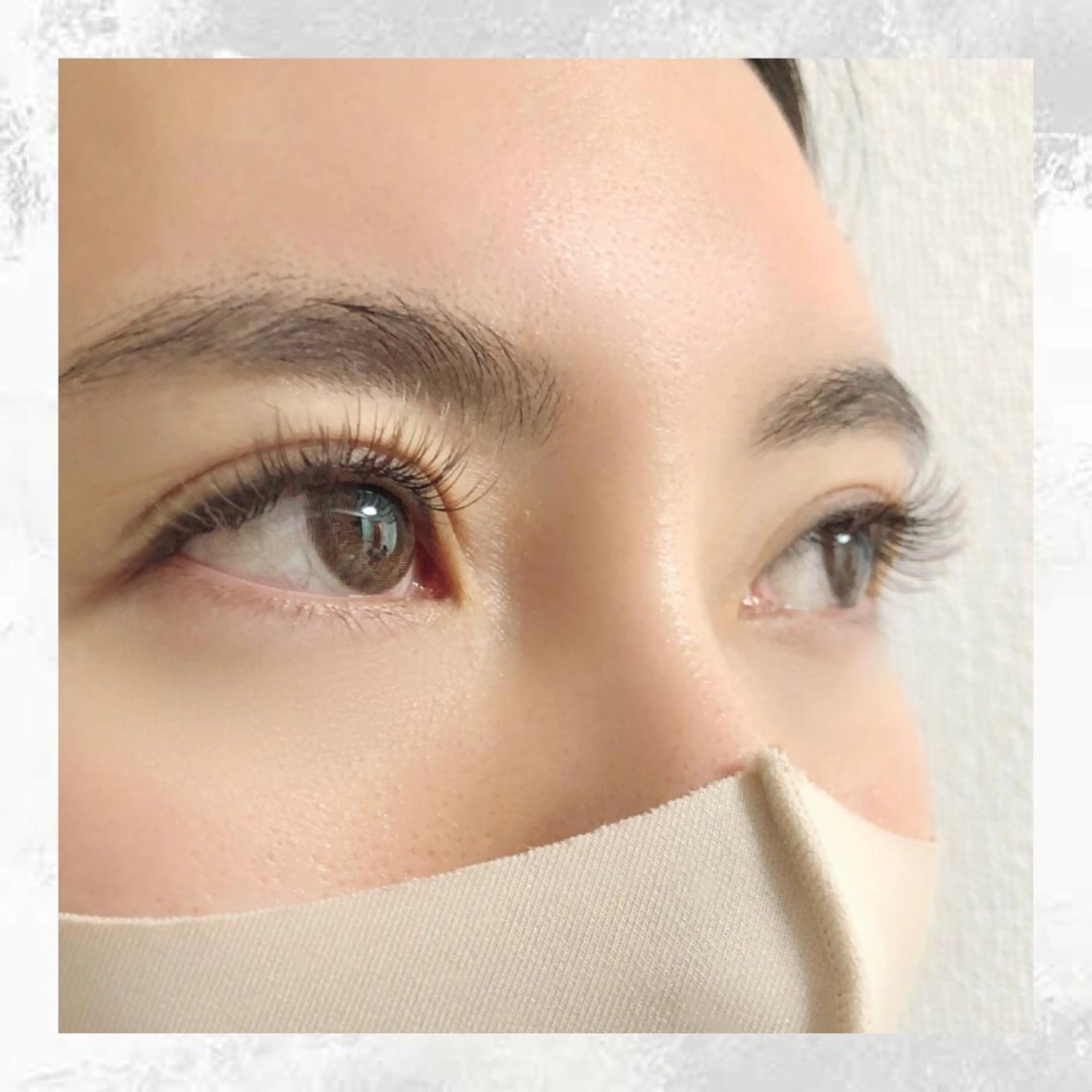 マツエク・マツパ カラーマツエク Aim NAIL&EYELASH.BROW立花店所属・Aim立花店 Mihoのマツエク・マツパデザイン