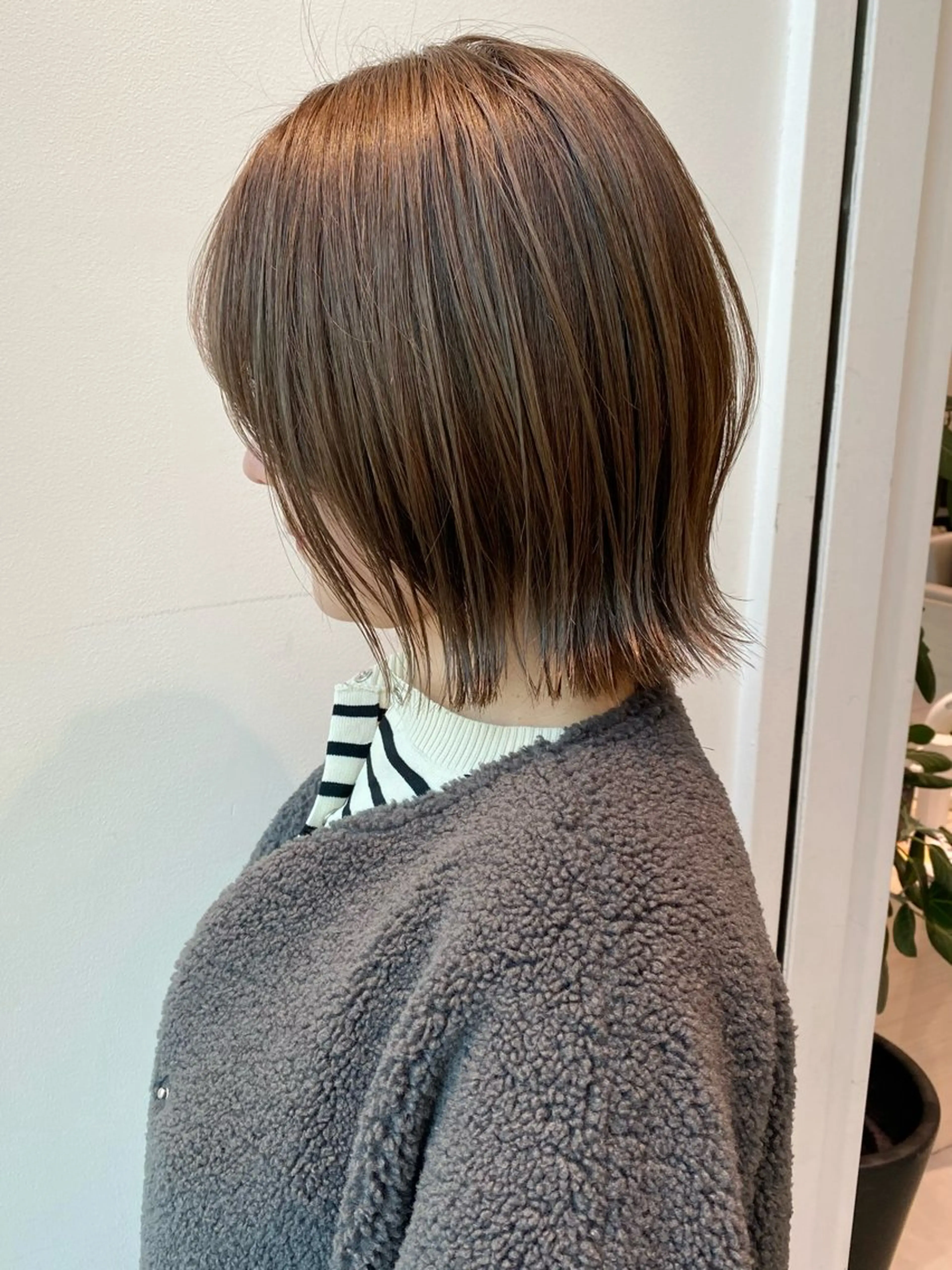 ミディアム カラー 銀座/髪質改善/韓国 カラー🍓原田侑依のヘアスタイル