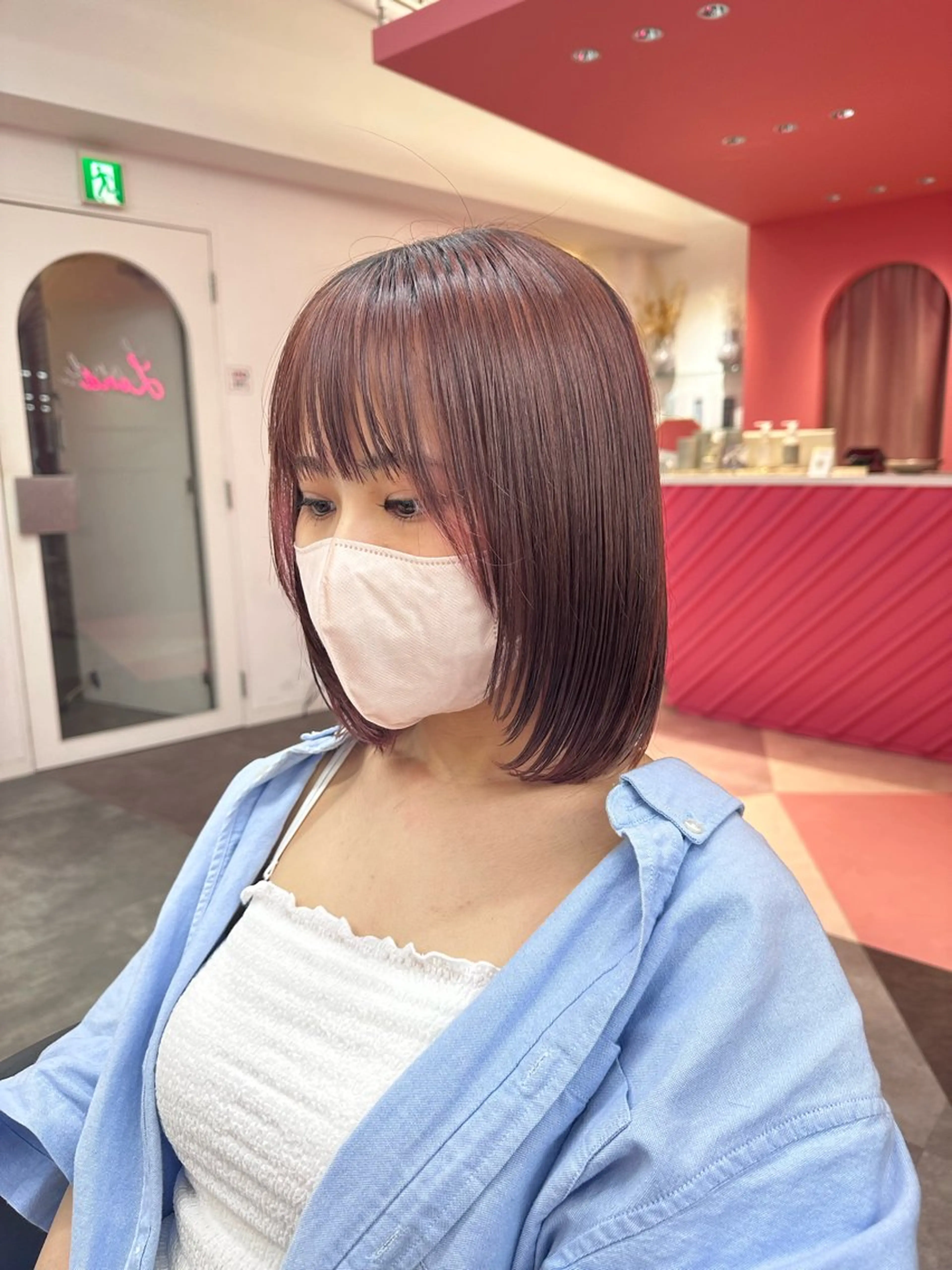 ミディアム 原宿/似合わせ/髪質 改善/レイヤー/優希のヘアスタイル