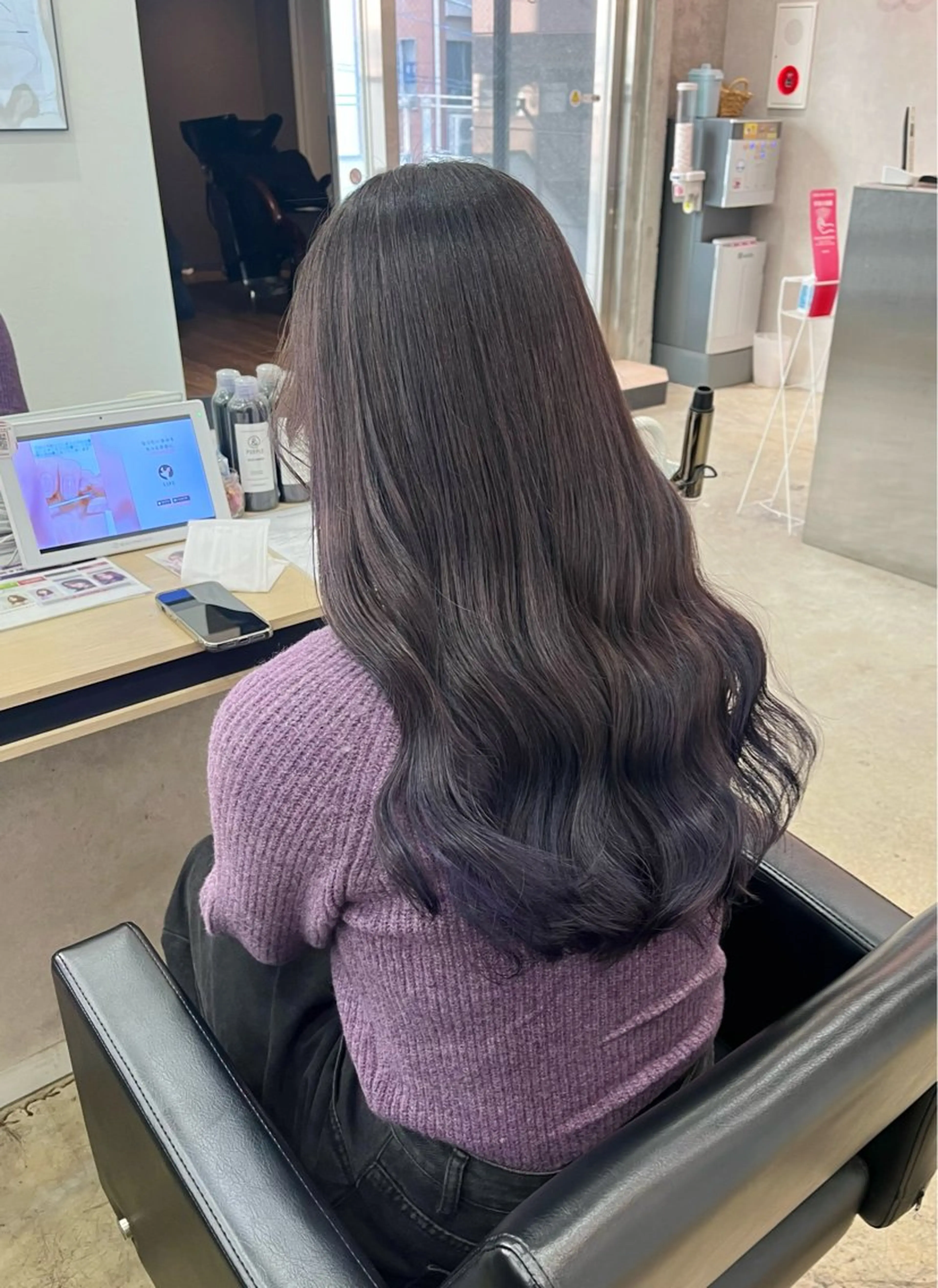 ロング 🪽髪質改善ストレー ト🤍美羽🤍のヘアスタイル