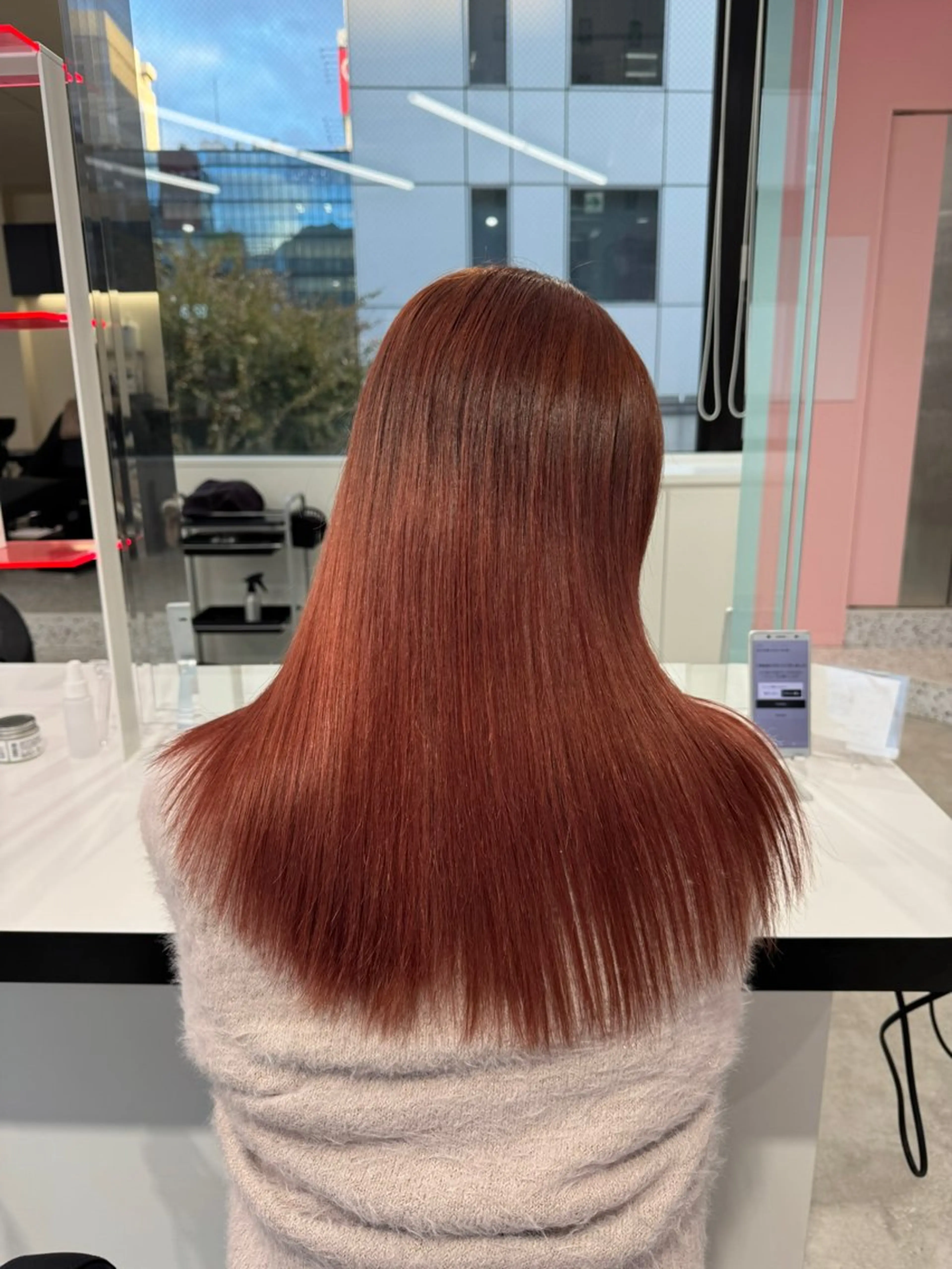 ロング カラー エフェクトブリーチ／ レイヤーカット／翔のヘアスタイル