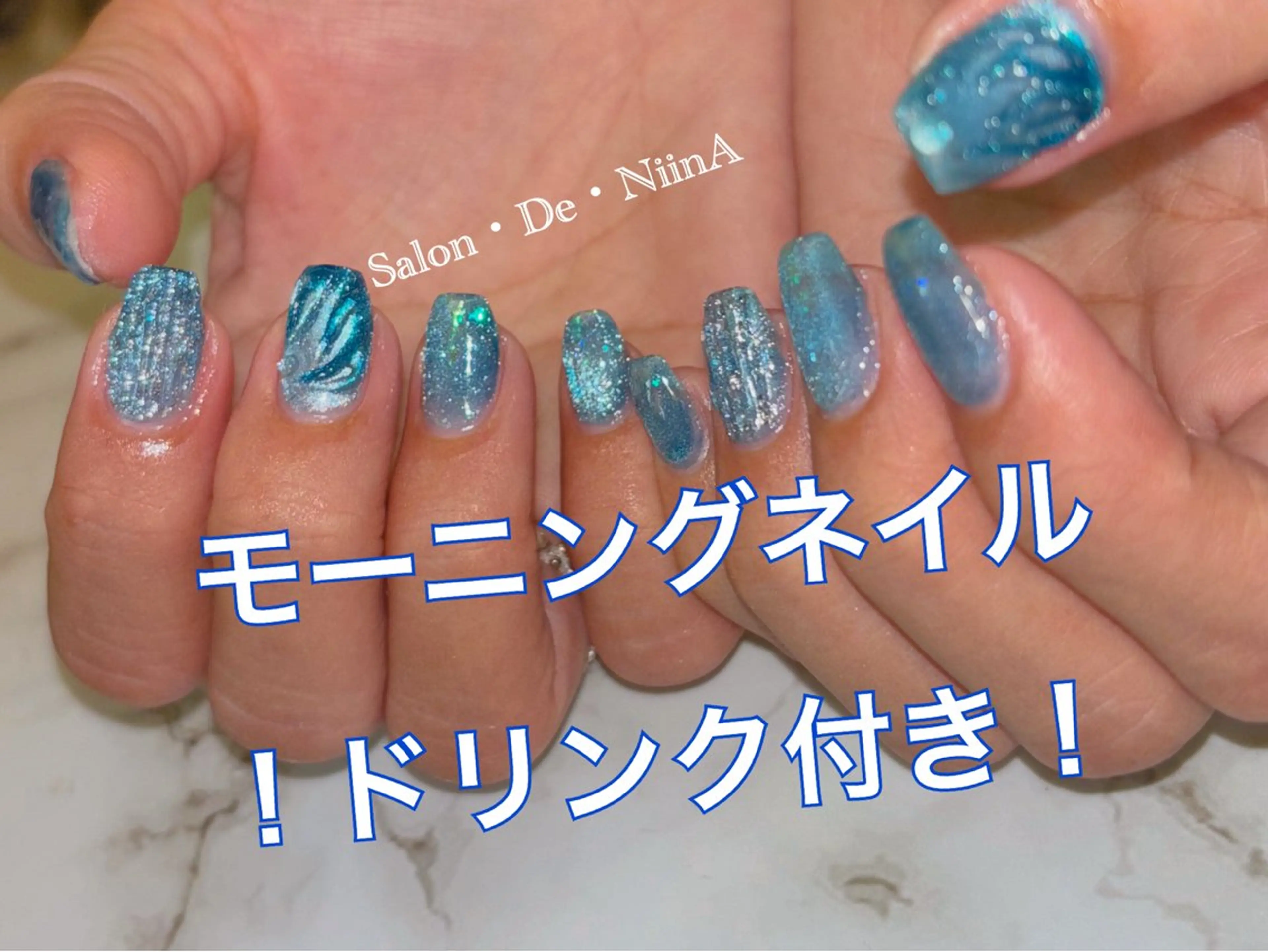 ネイル Salon•de•Niina所属・ボディビルダーSal on.DeNiinaのネイルデザイン