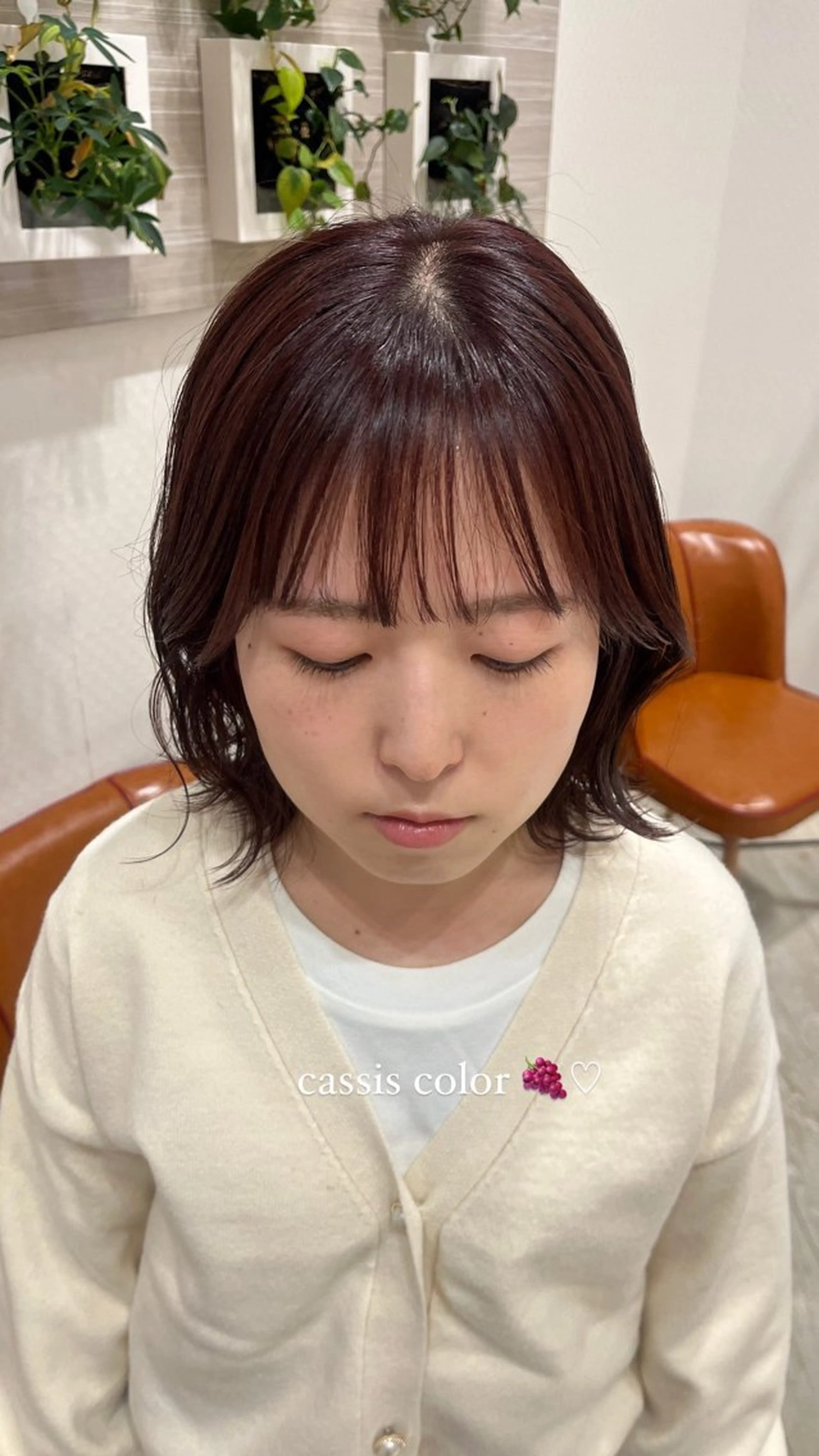 ミディアム 福田 しずくのヘアスタイル