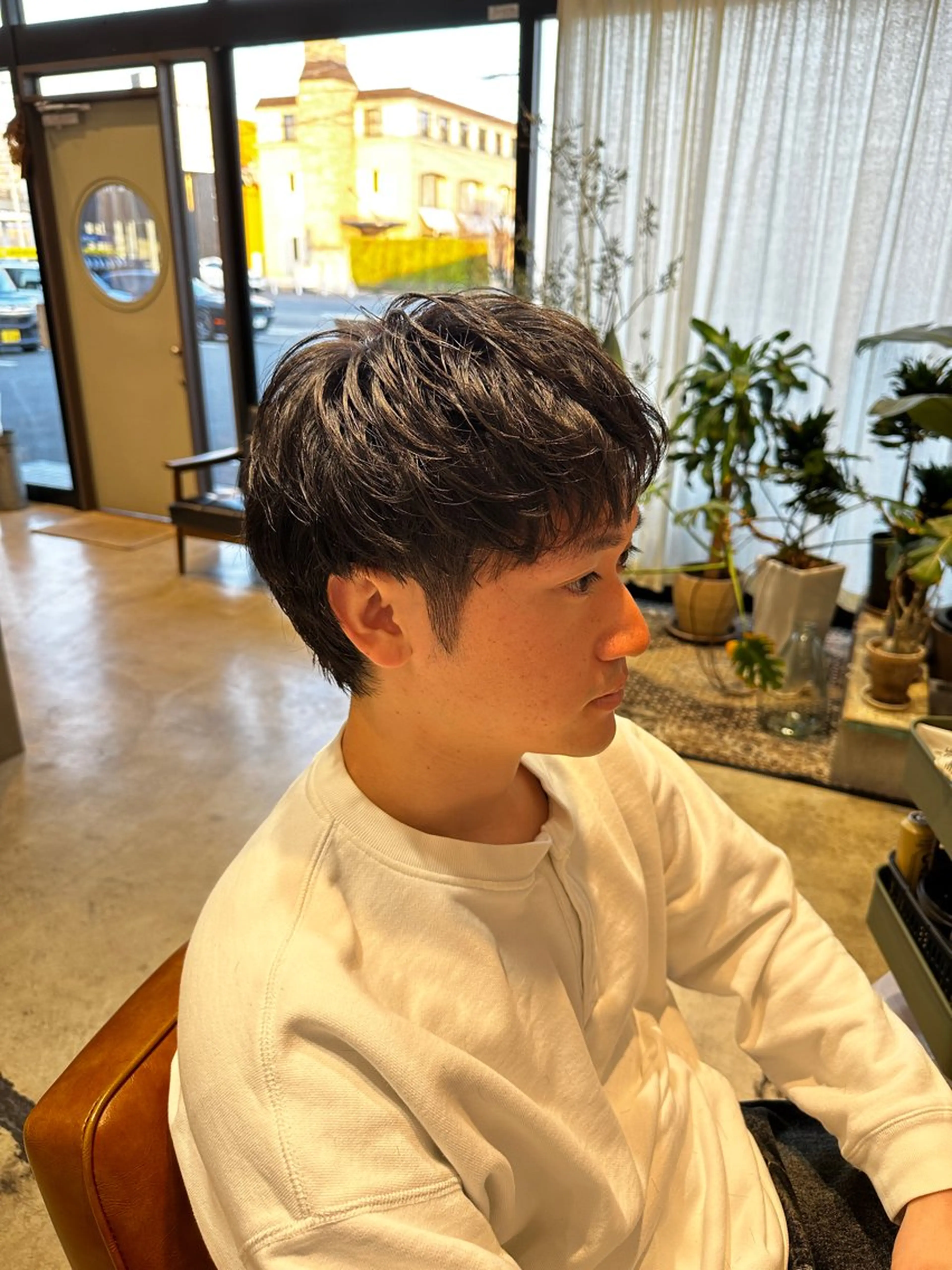 メンズ crenier所属・萩原 貴志のヘアスタイル