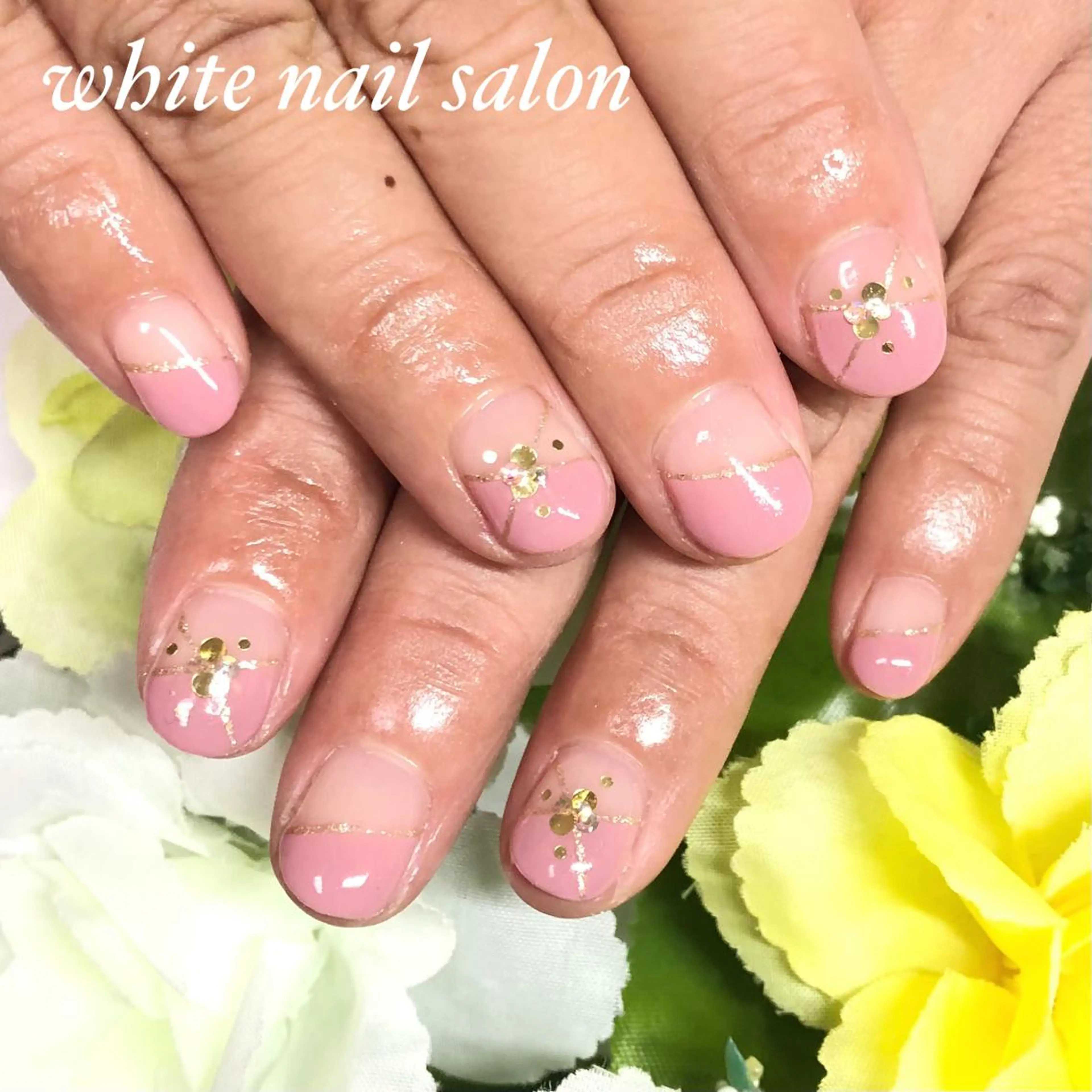 ネイル フットネイル ジェルネイル ハードジェル オフィスネイル スカルプネイル ハンドネイル white nail salonのネイルデザイン