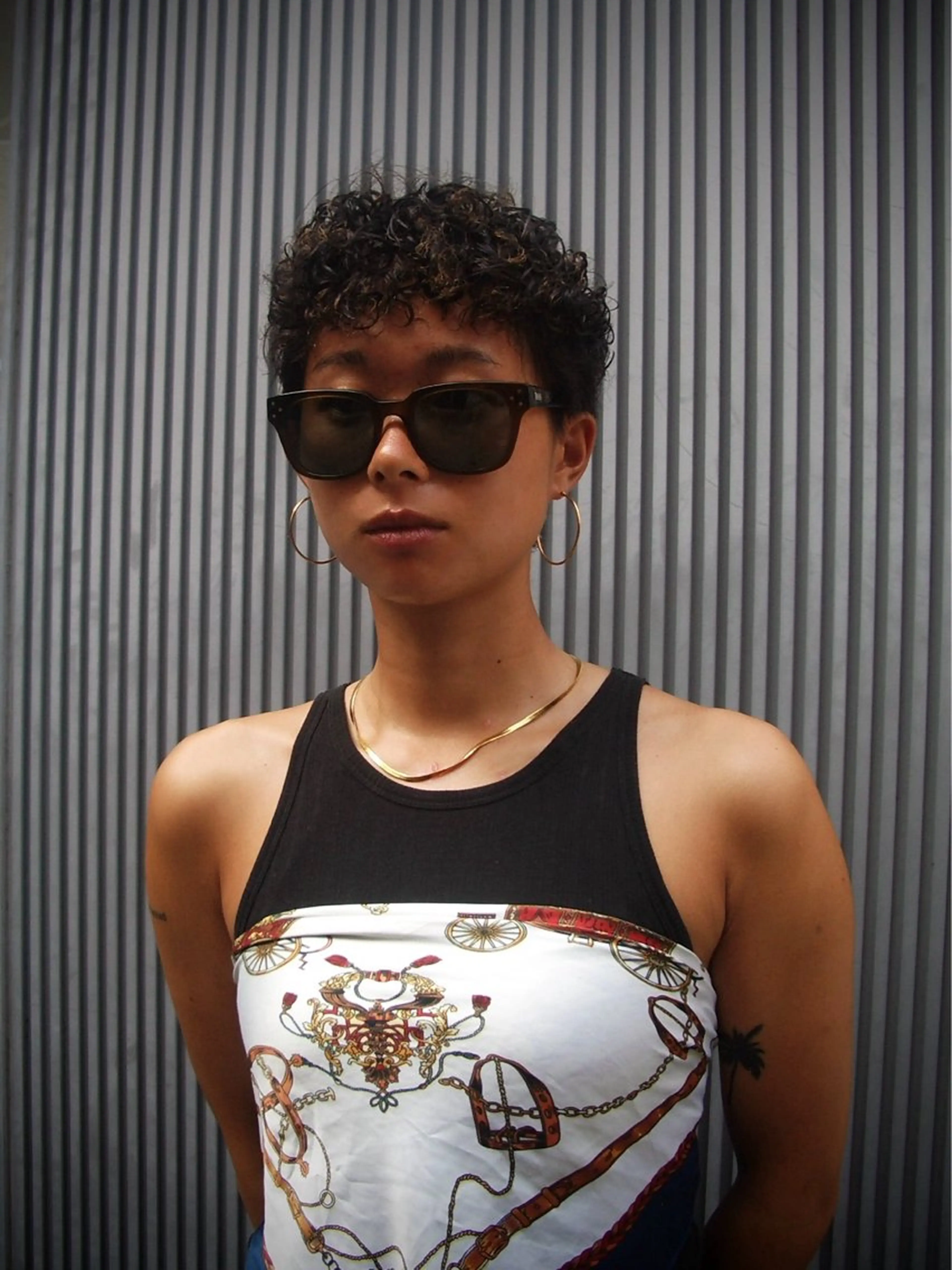 ショート カラー パーマ ヘアアレンジ パーマ トリートメント ヘッドスパ marino マリノのヘアスタイル