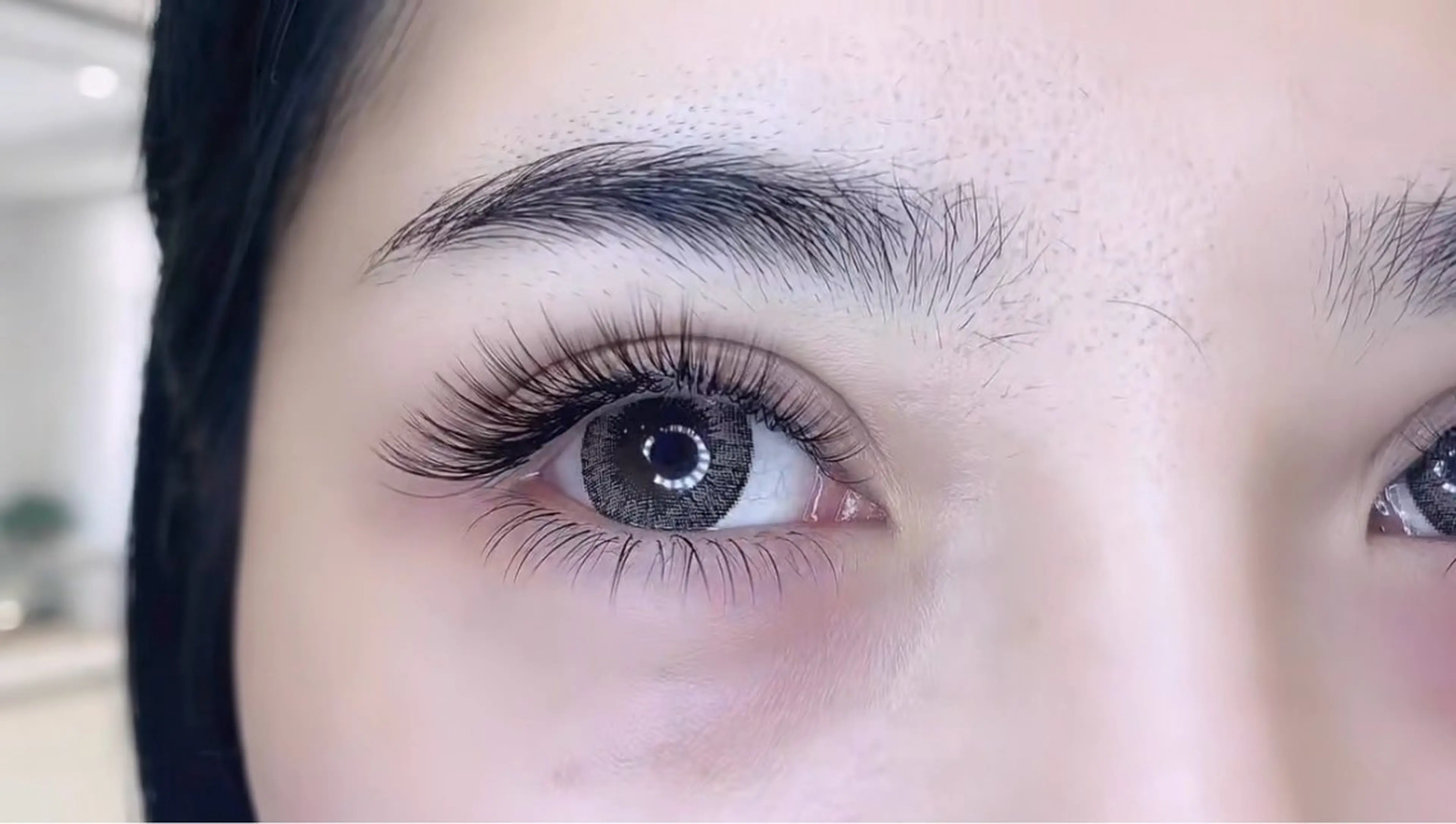 マツエク・マツパ 束感まつ毛 カラーマツエク フラットラッシュ パリジェンヌラッシュリフト まつげパーマ ミユ 横浜のマツエク・マツパデザイン