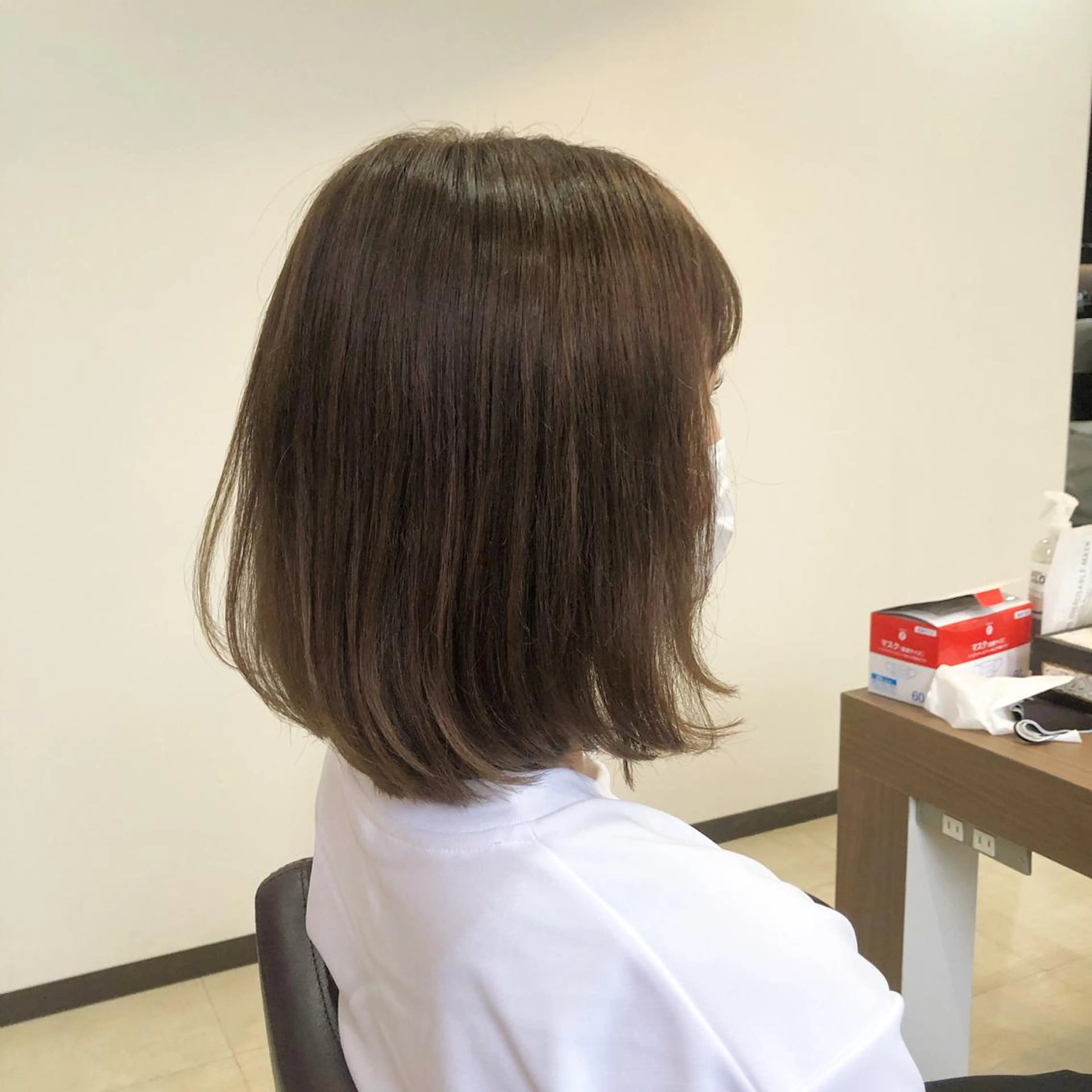 ミディアム SOL .✂︎ 松永李帆のヘアスタイル