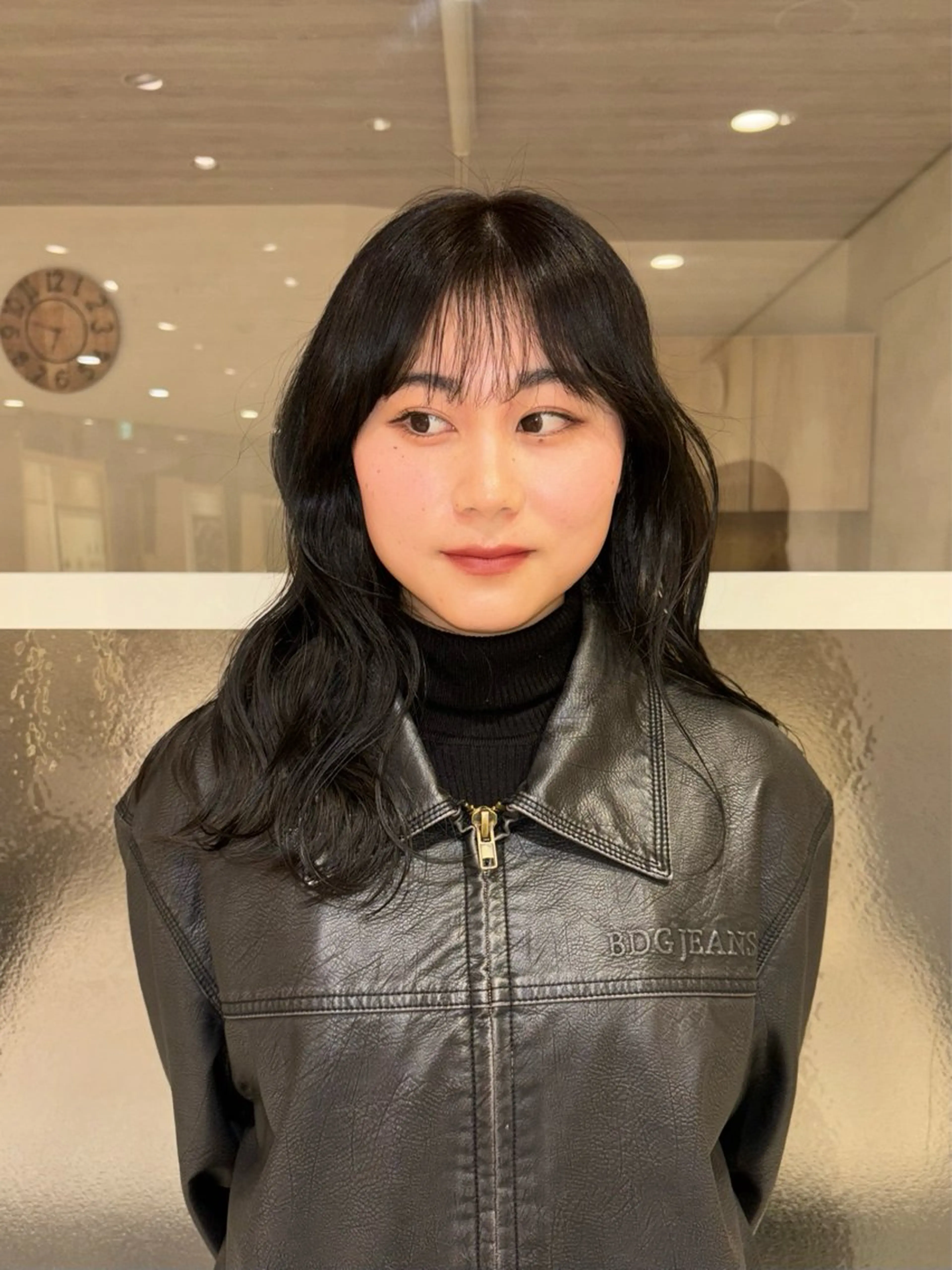 セミロング カラー カット ヘアカラー トリートメント izumi/ ボブ/パーマのヘアスタイル