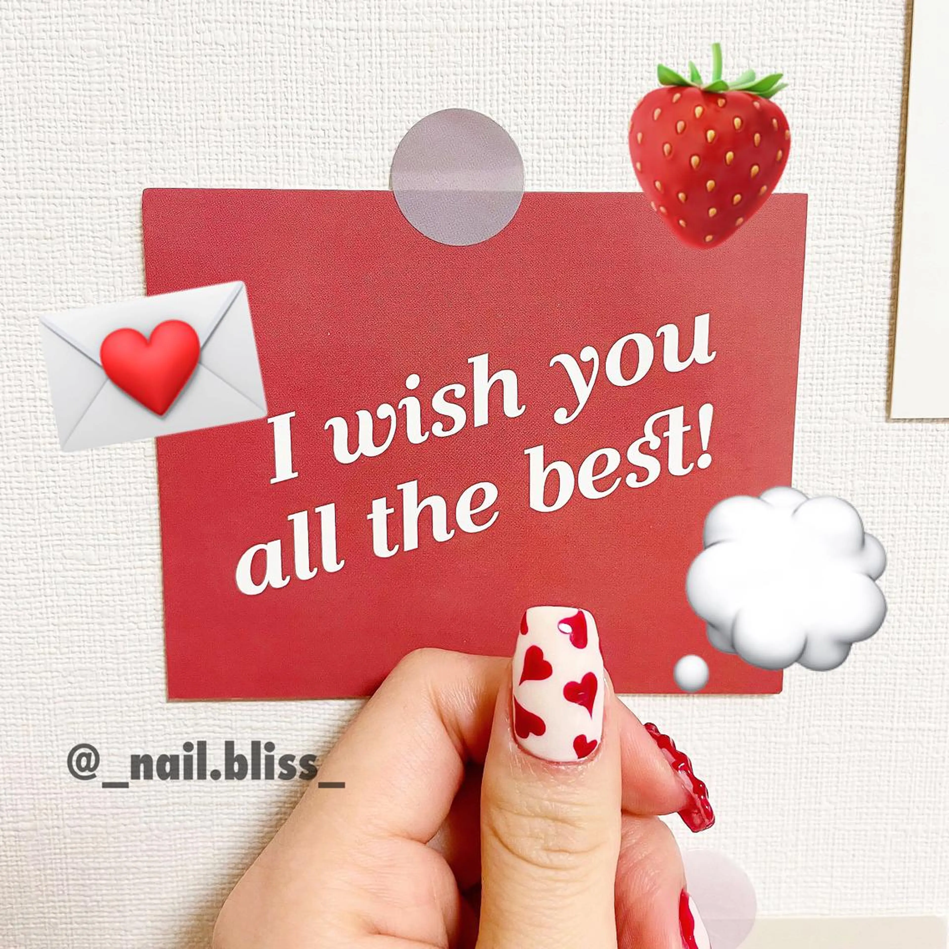 ネイル ハート ハンドネイル NAIL BLISSのネイルデザイン