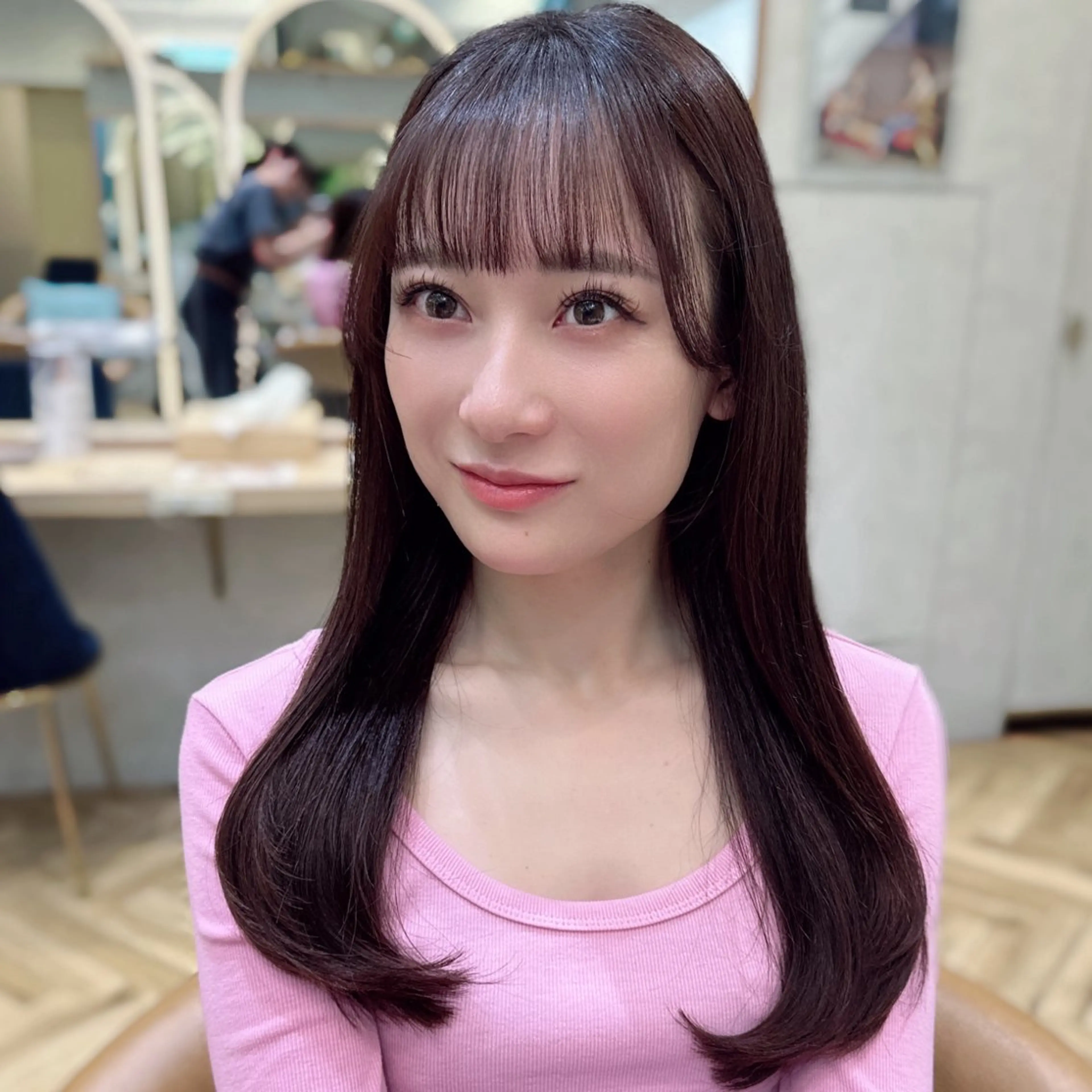 ロング 産休中2026.4月 復帰予定/野崎華代のヘアスタイル