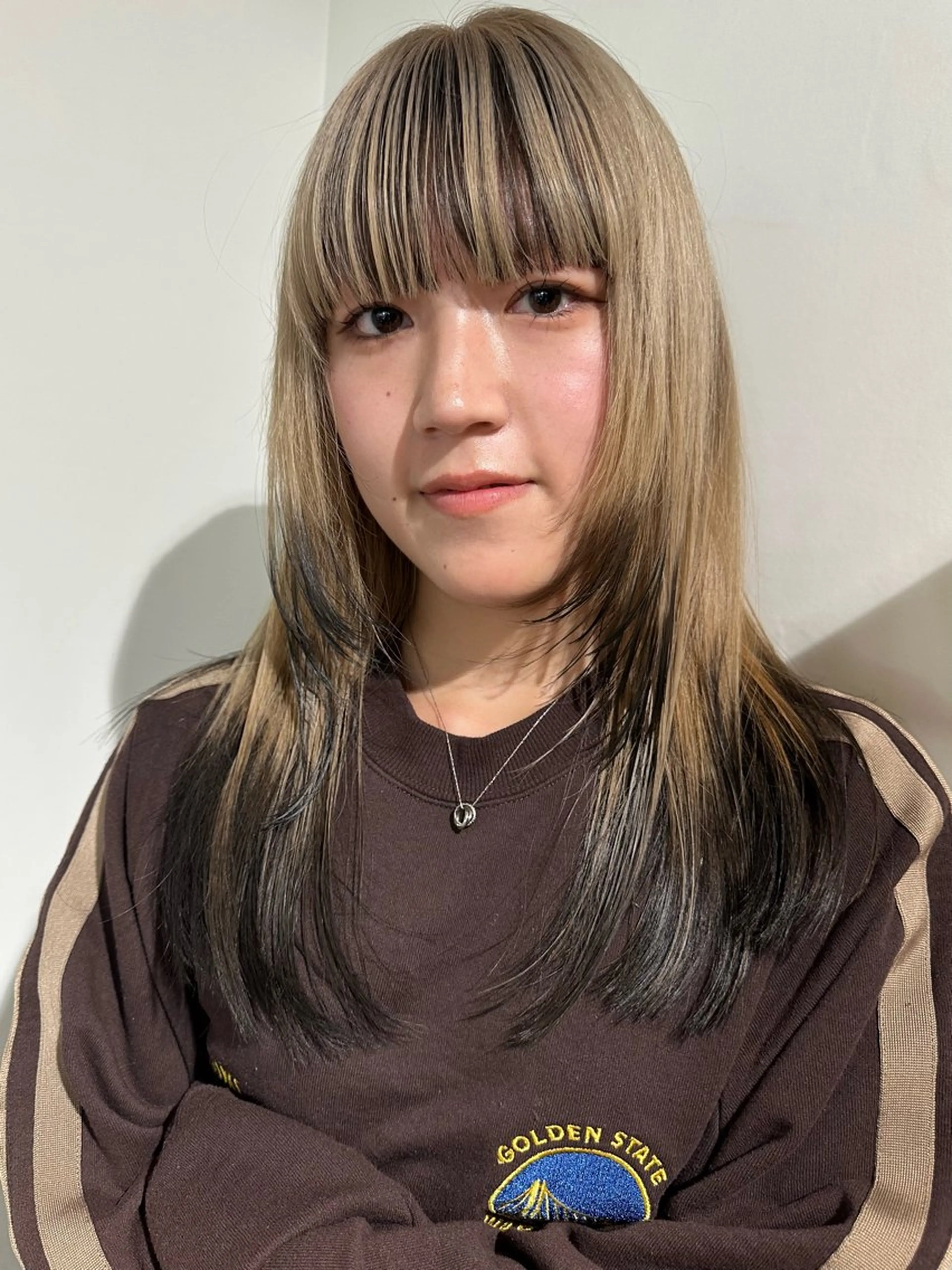 セミロング カラー カット ヘアカラー 🎀オイダイラ モモカ🎀のヘアスタイル