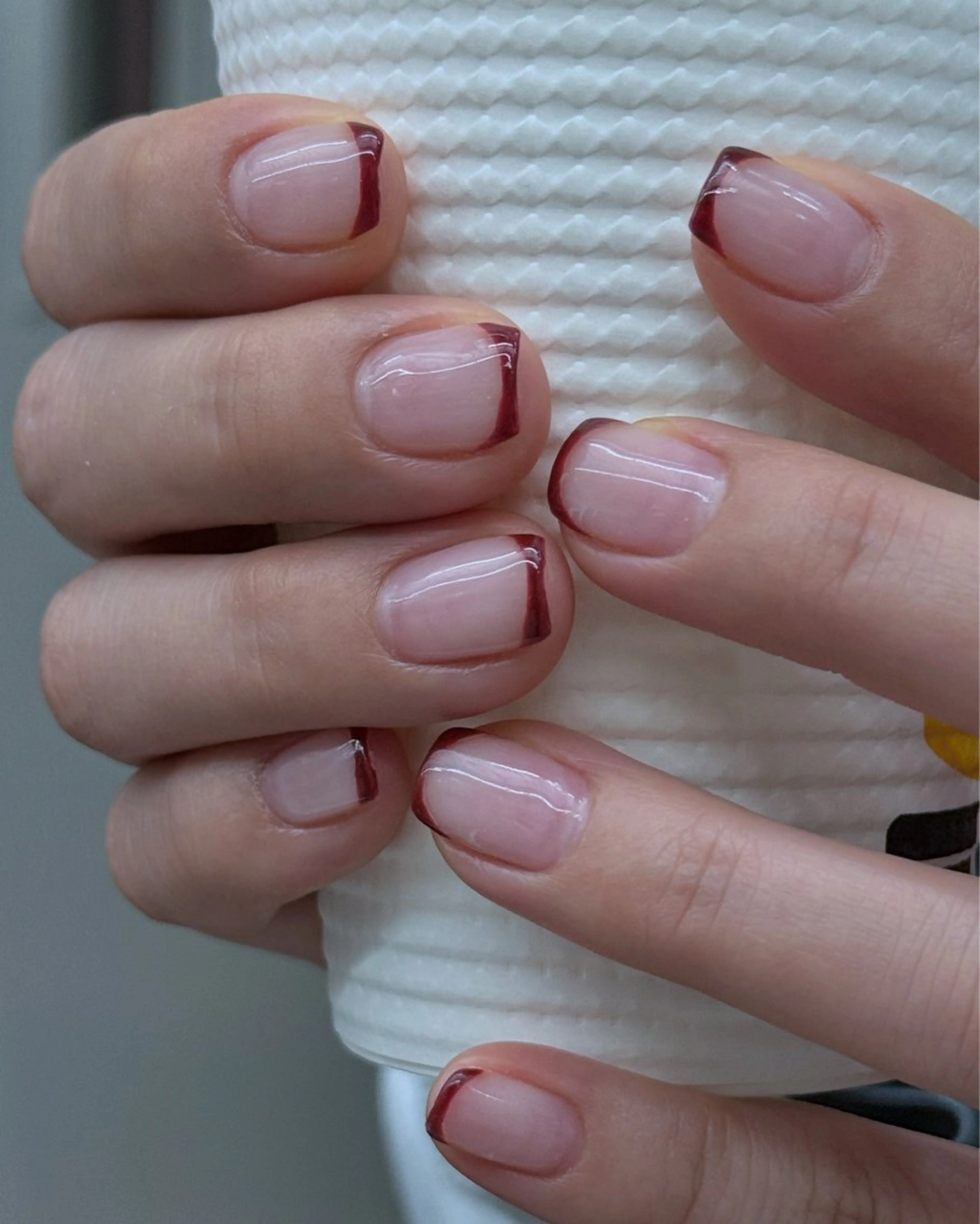 ネイル フレンチネイル [深夜ネイル] 3___0nailのネイルデザイン