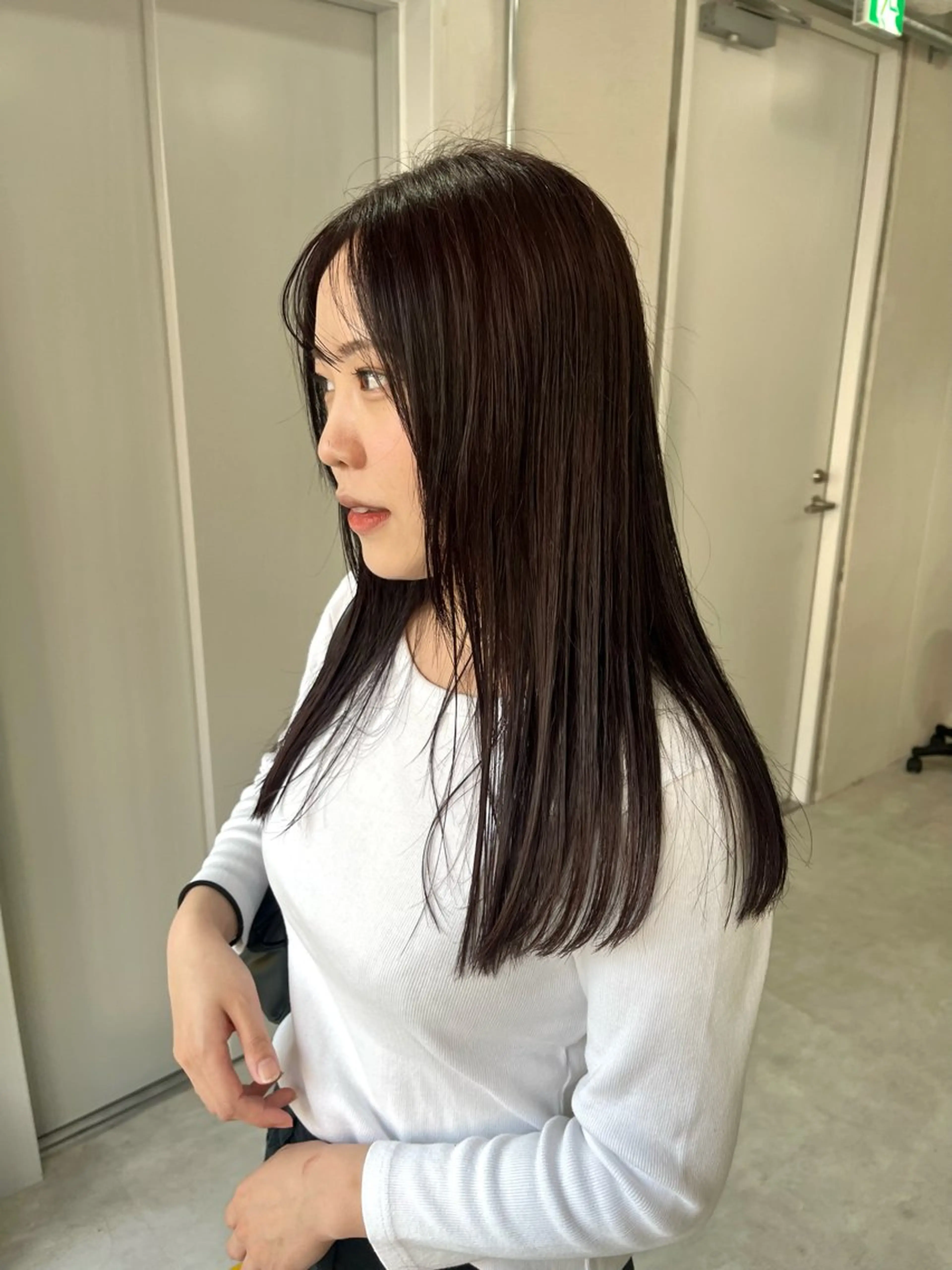 【透明感No1☆ご新規様限定】カット+カラー+髪質改善4stepケラチンTr　￥15000⇒￥9980の写真