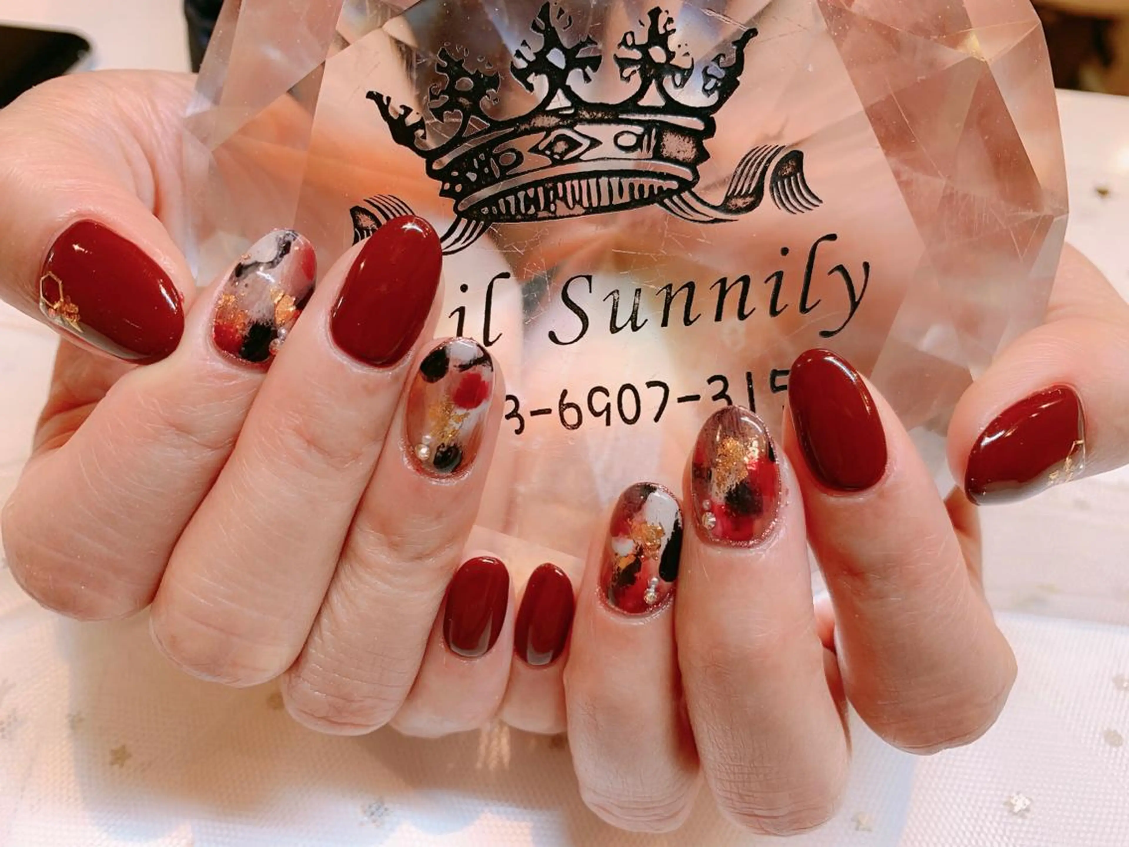 ネイル 長さだし専門店 M2　rikaのネイルデザイン