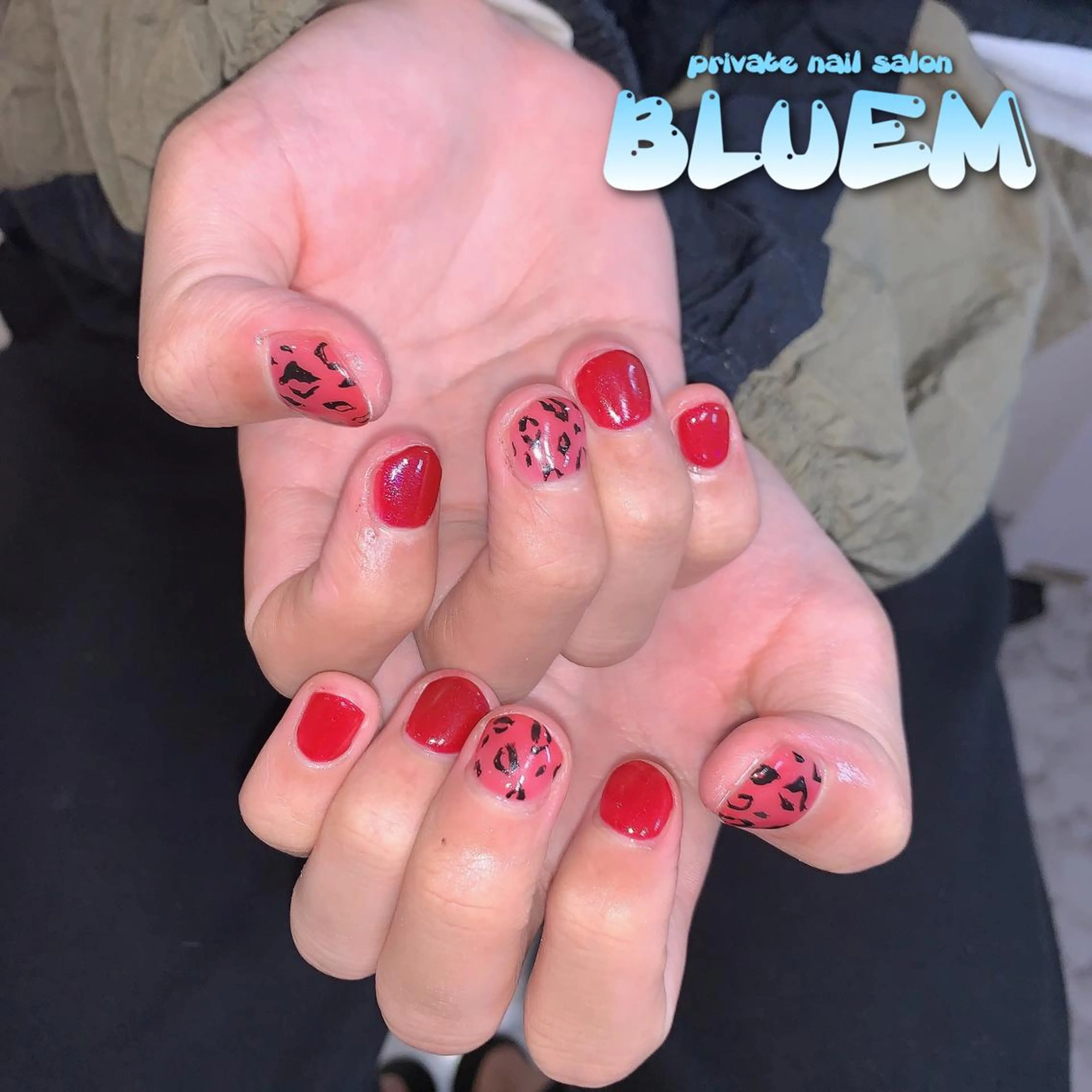 ネイル アートネイル ハンドネイル BLUEM なな🐶のネイルデザイン