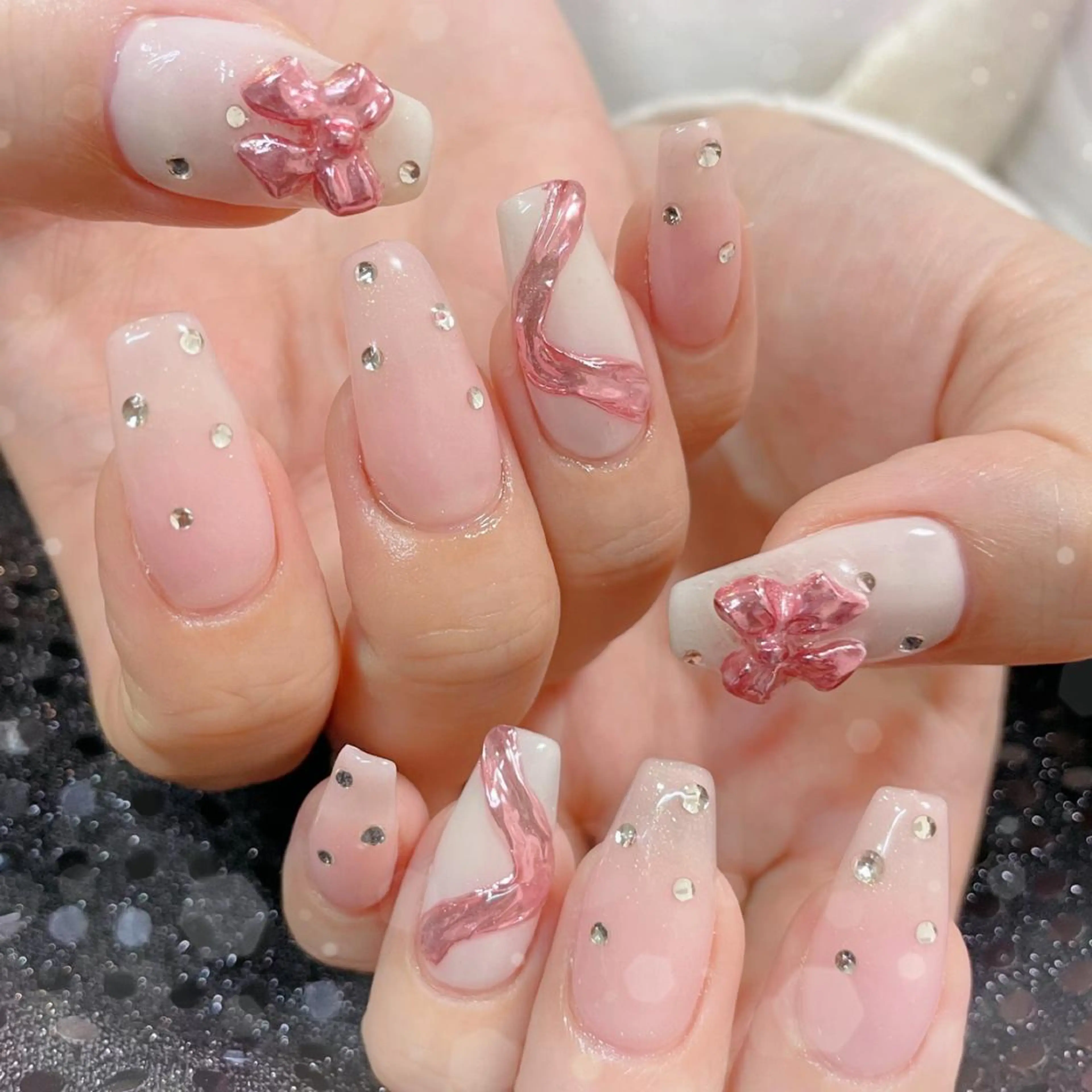 ネイル ハンドネイル ハンドケア MoON...❤︎ MeGuのネイルデザイン