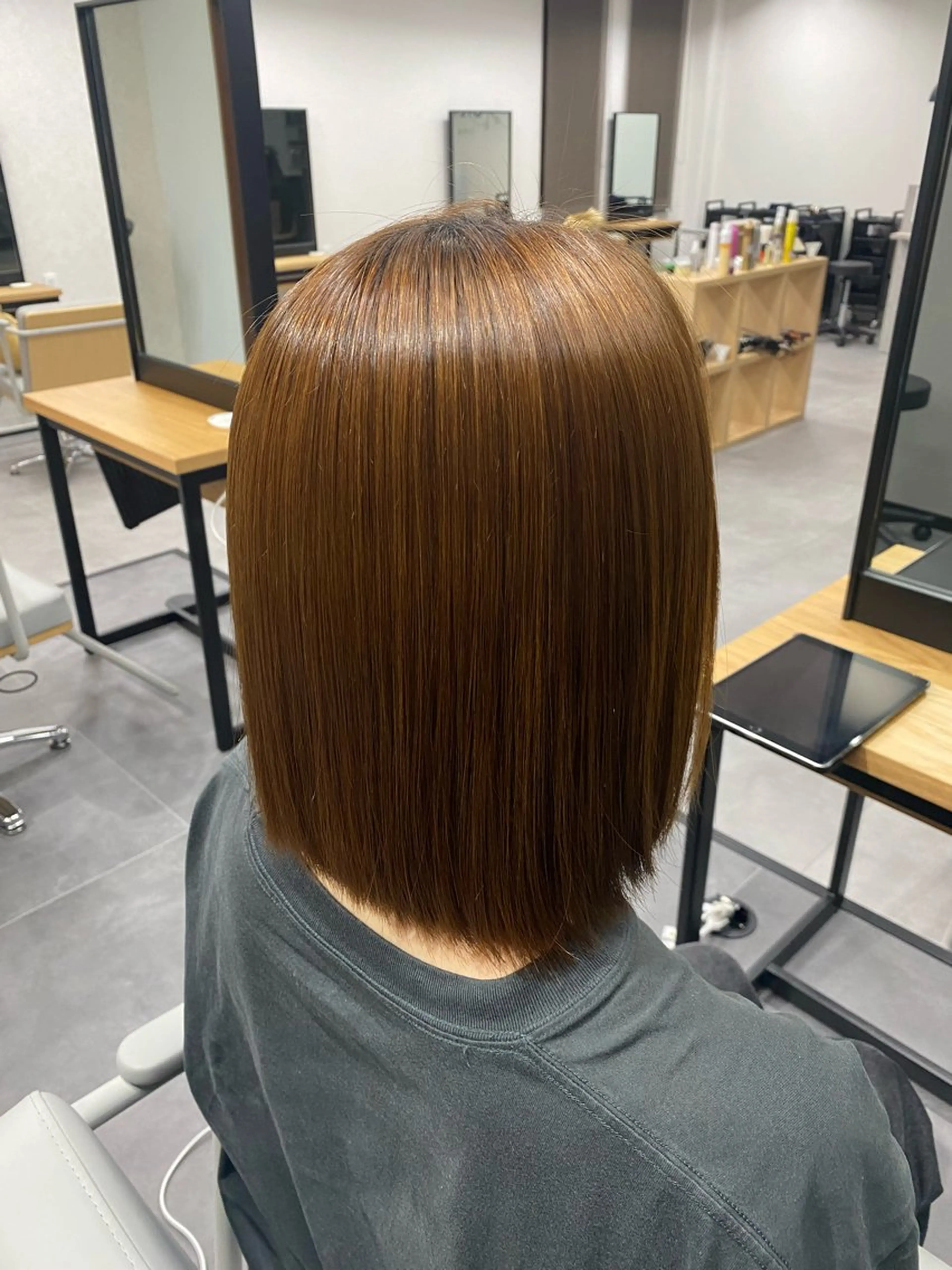 ミディアム CIEN所属・松下 育未のヘアスタイル