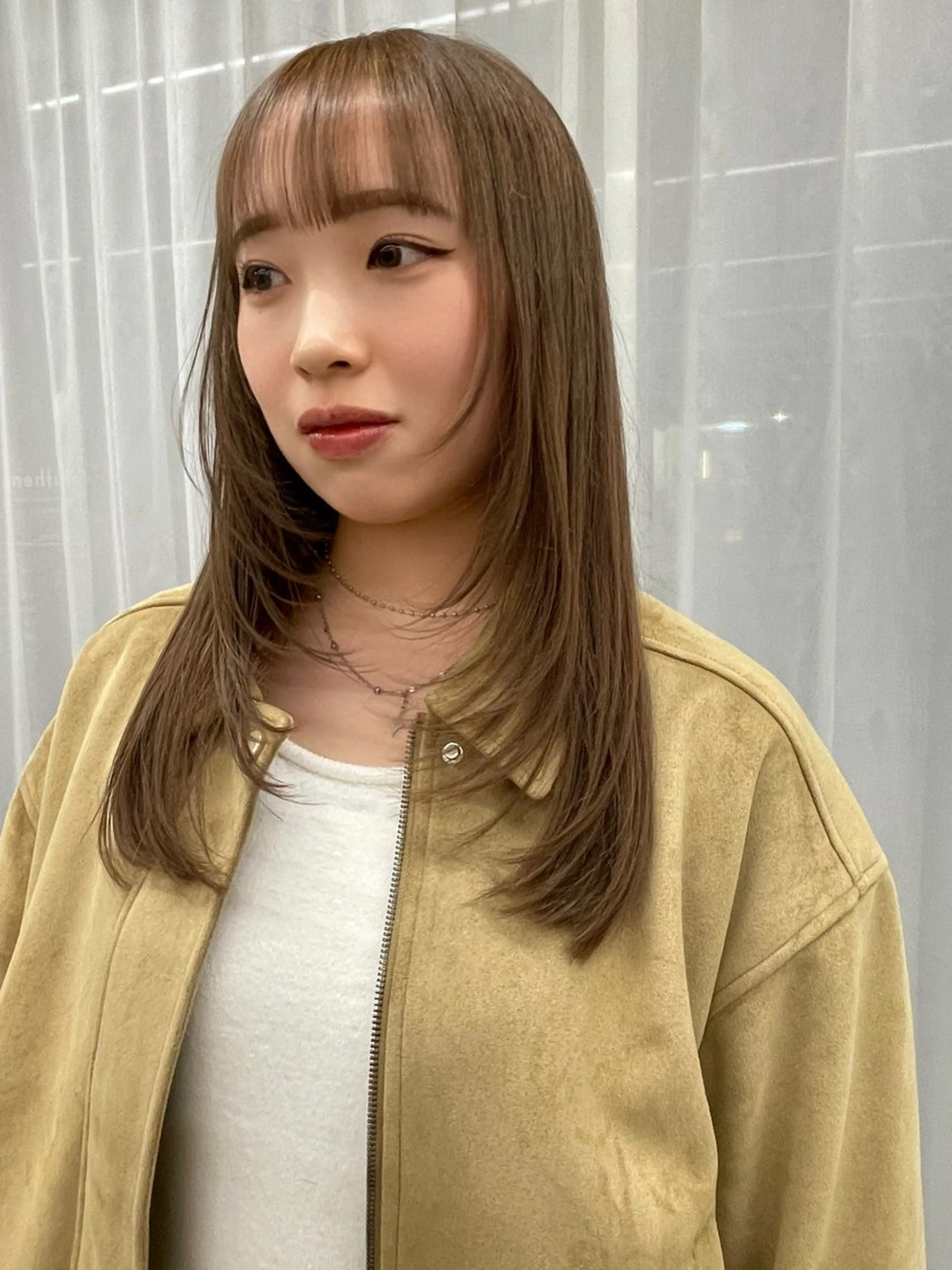 ロング カット ヘアカラー Authen. soraのヘアスタイル