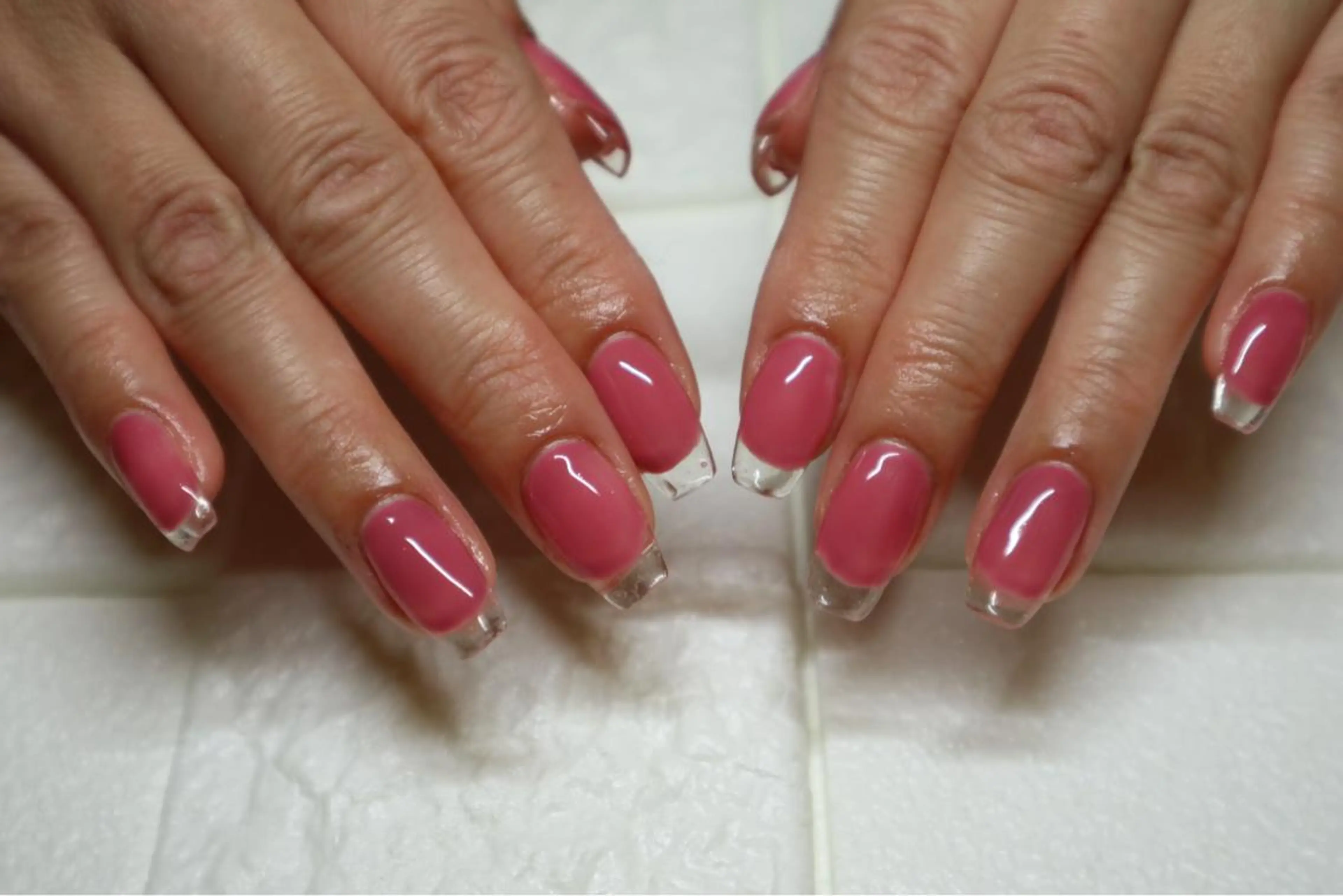 ネイル クリアネイル ハンドネイル Nail &Beauty Salon ☆Kirari☆所属・ビューティサロン ☆Kirari☆のネイルデザイン