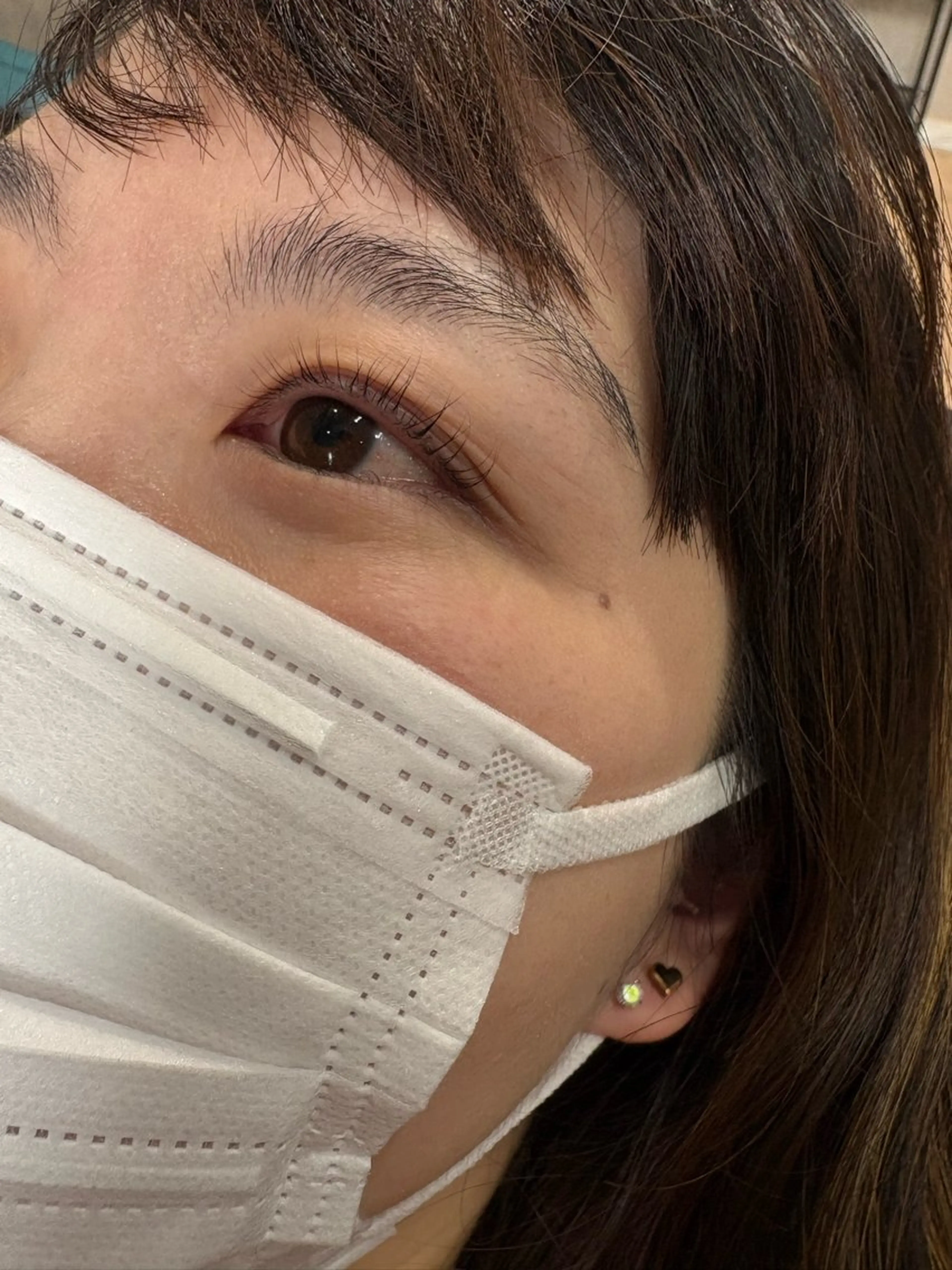 上下まつ毛パーマの写真