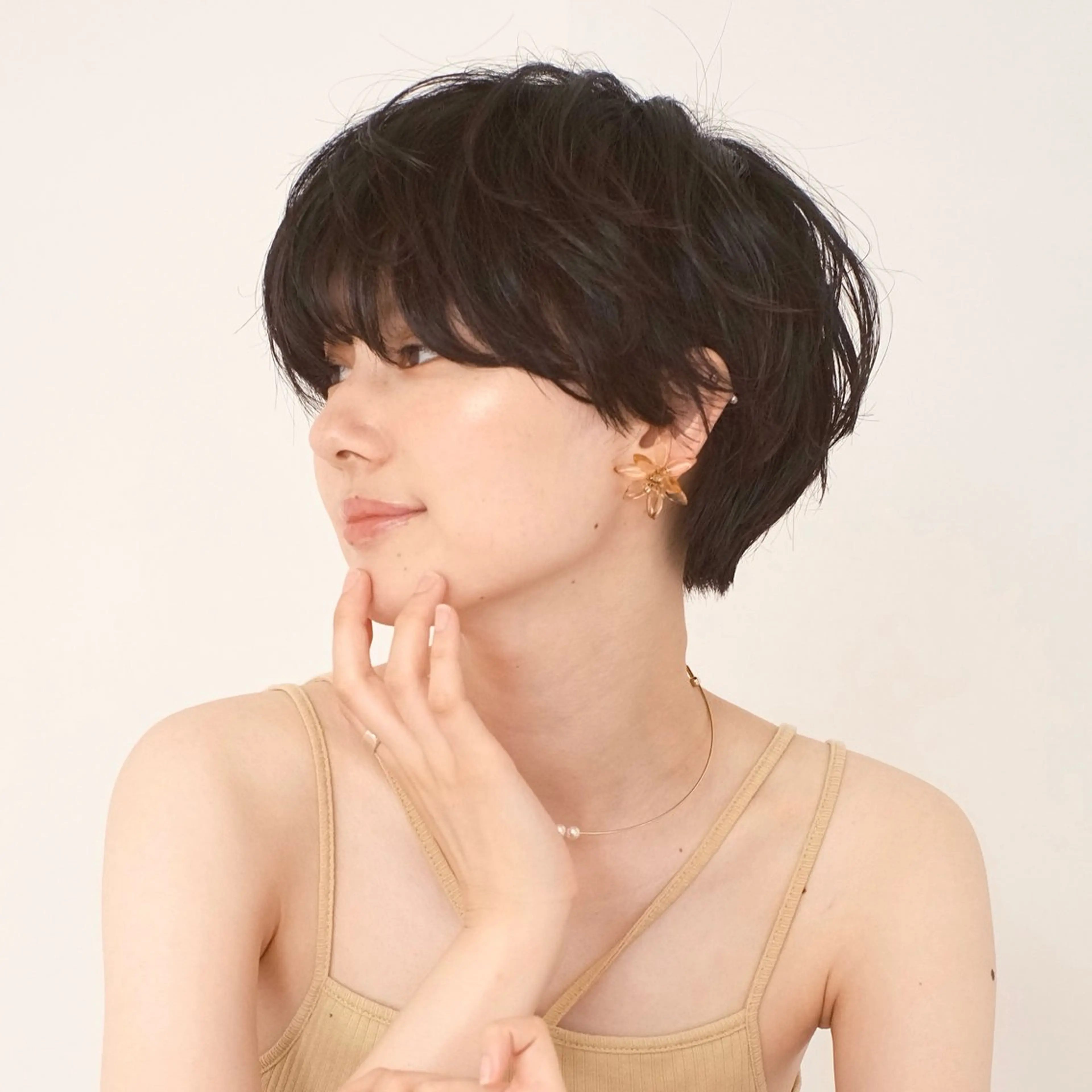 ショート パーマ 似合わせカット ショートヘア ニュアンスパーマ 💐美しいショート× パーマ💐早坂駆留のヘアスタイル