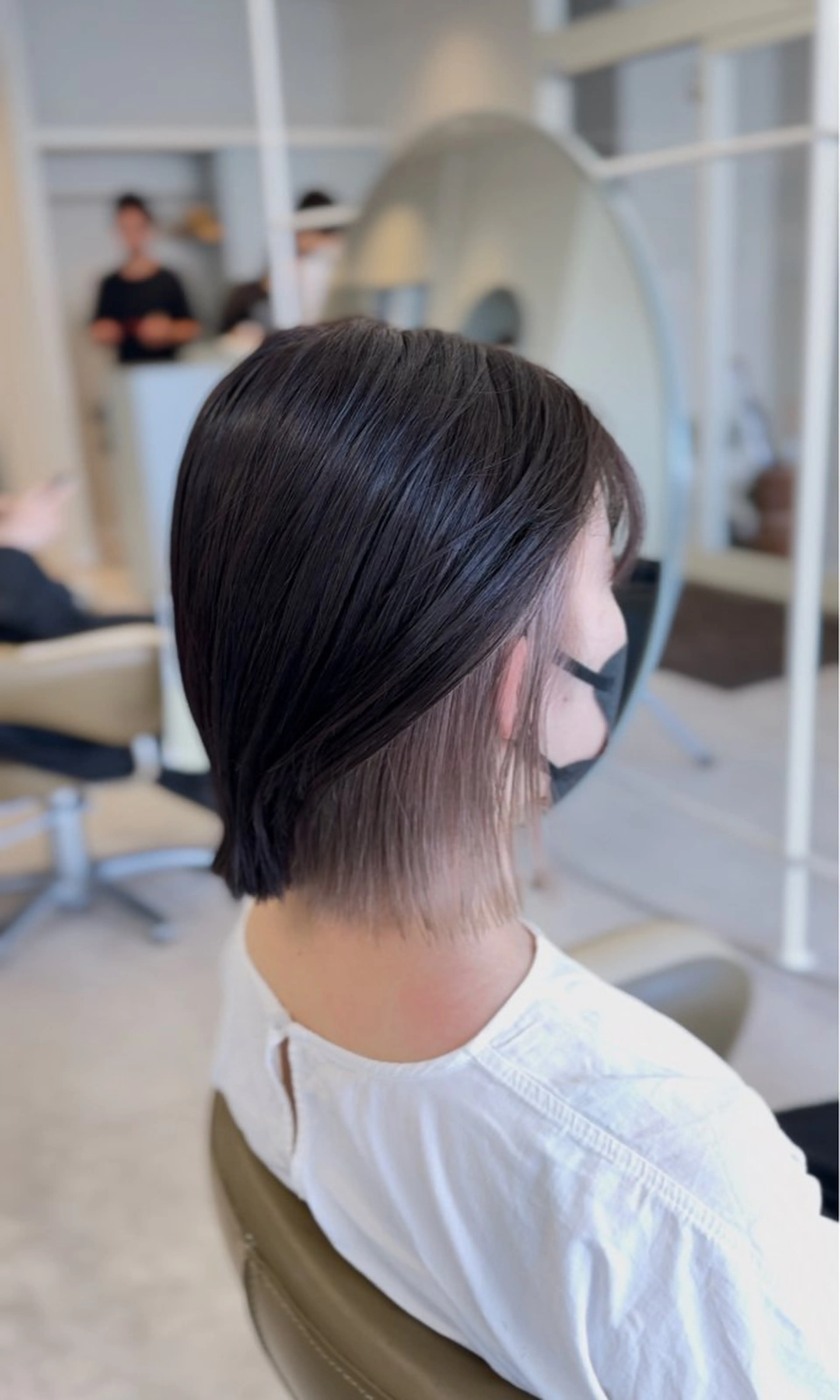 ショート 🫧ペール系カラー /デザイン秀喜🫧のヘアスタイル